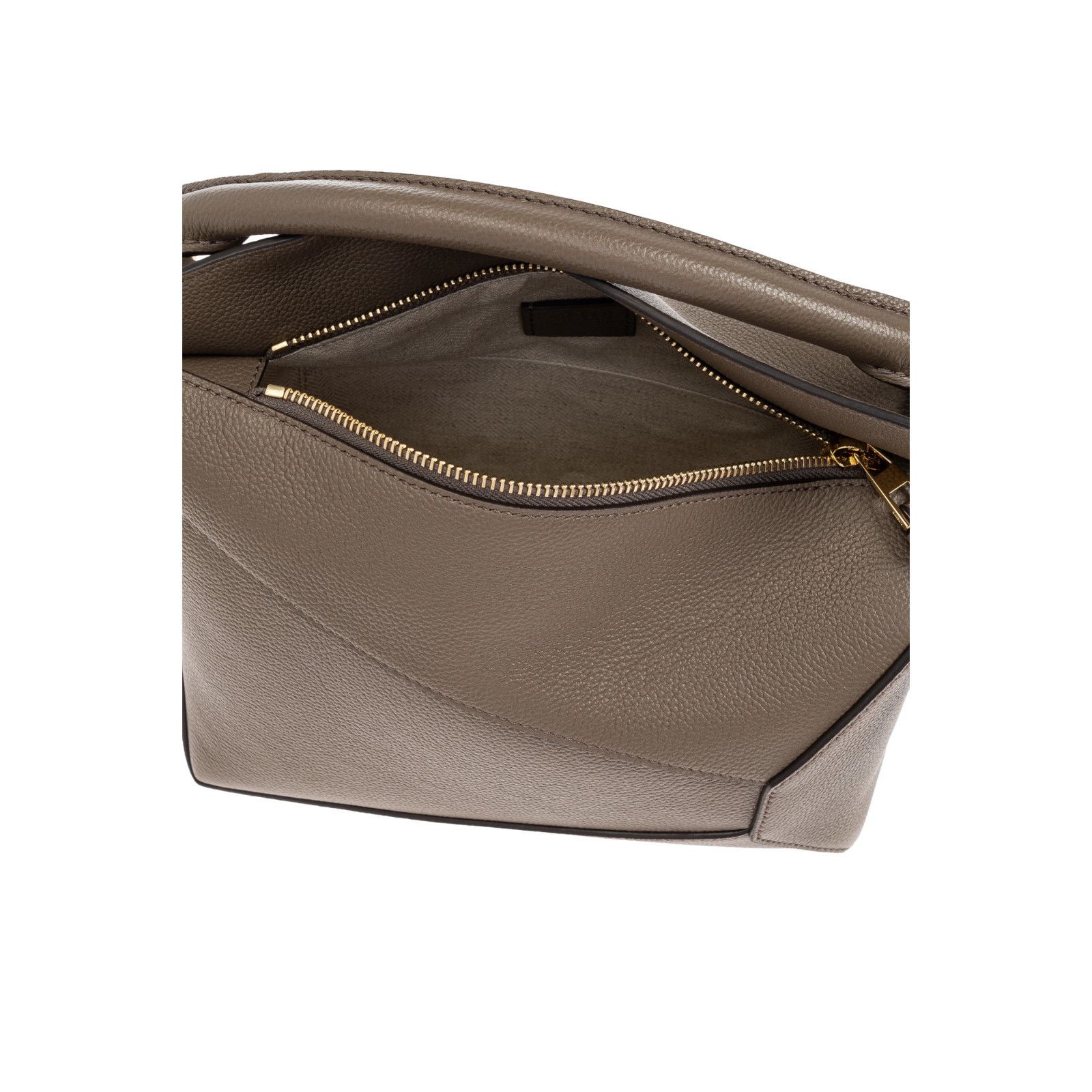 Loewe LOEWE Puzzle Small Edge Taupe Leather Handbag New & Authenti Size ONE SIZE - 4 Thumbnail