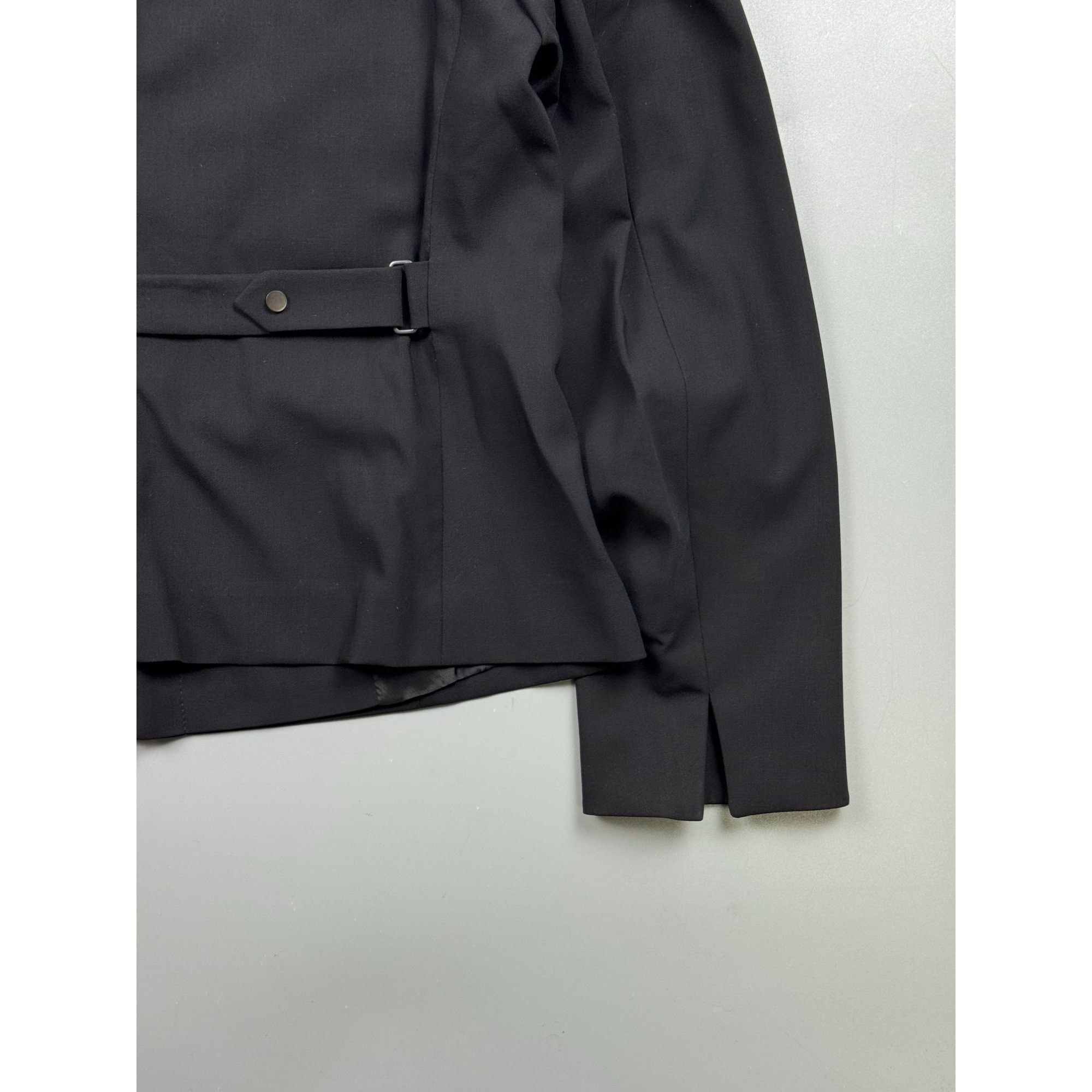Akris Akris Punto Colarless Wool Blazer (Y1180) Size S / US 4 / IT 40 - 11 Thumbnail