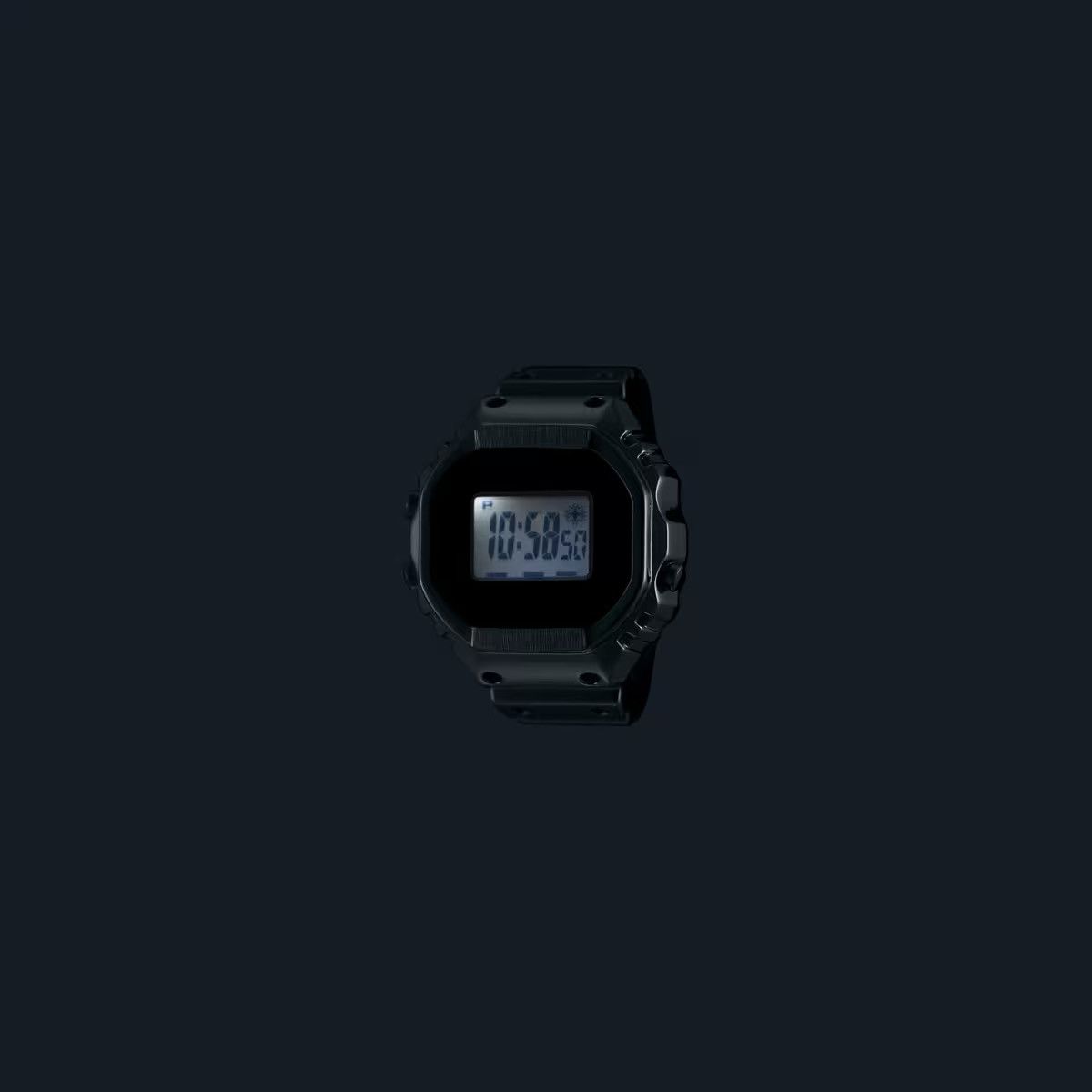 Casio A1100 vintage gold watch