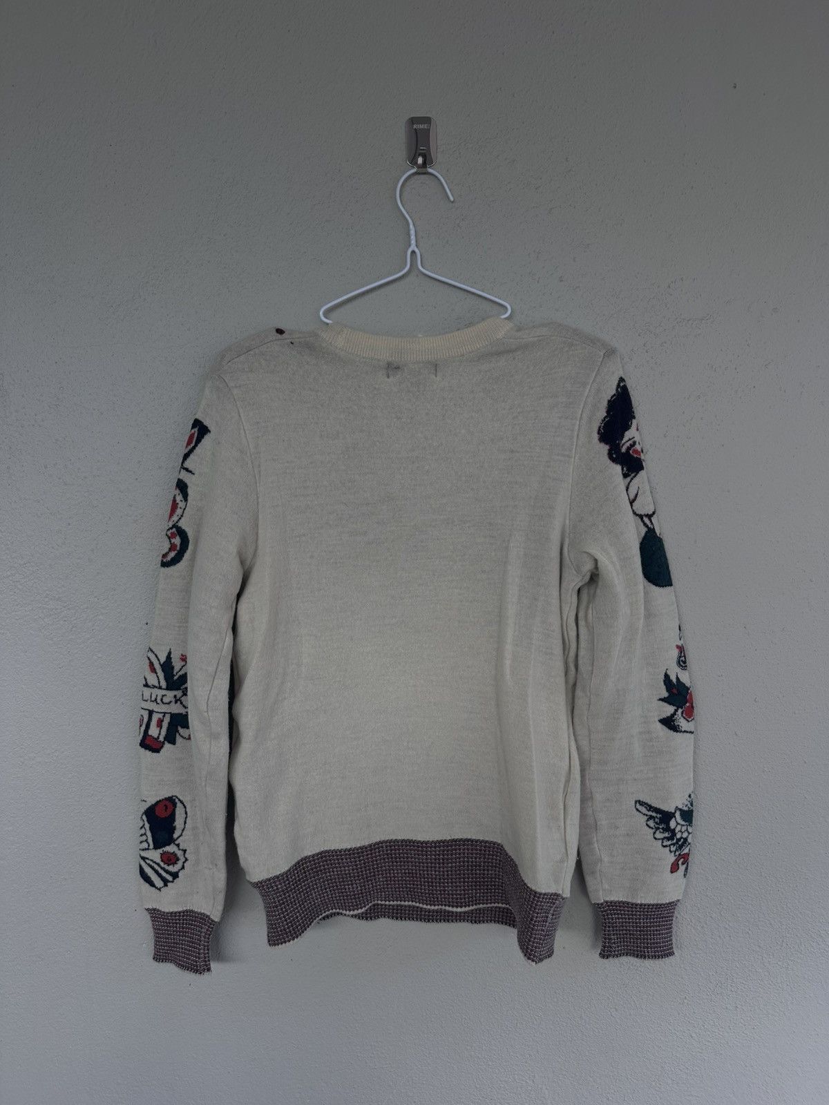 Yohji Yamamoto AW2003 Yohji Yamamoto Tattoo Sweater Size US S / EU 44-46 / 1 - 6 Thumbnail