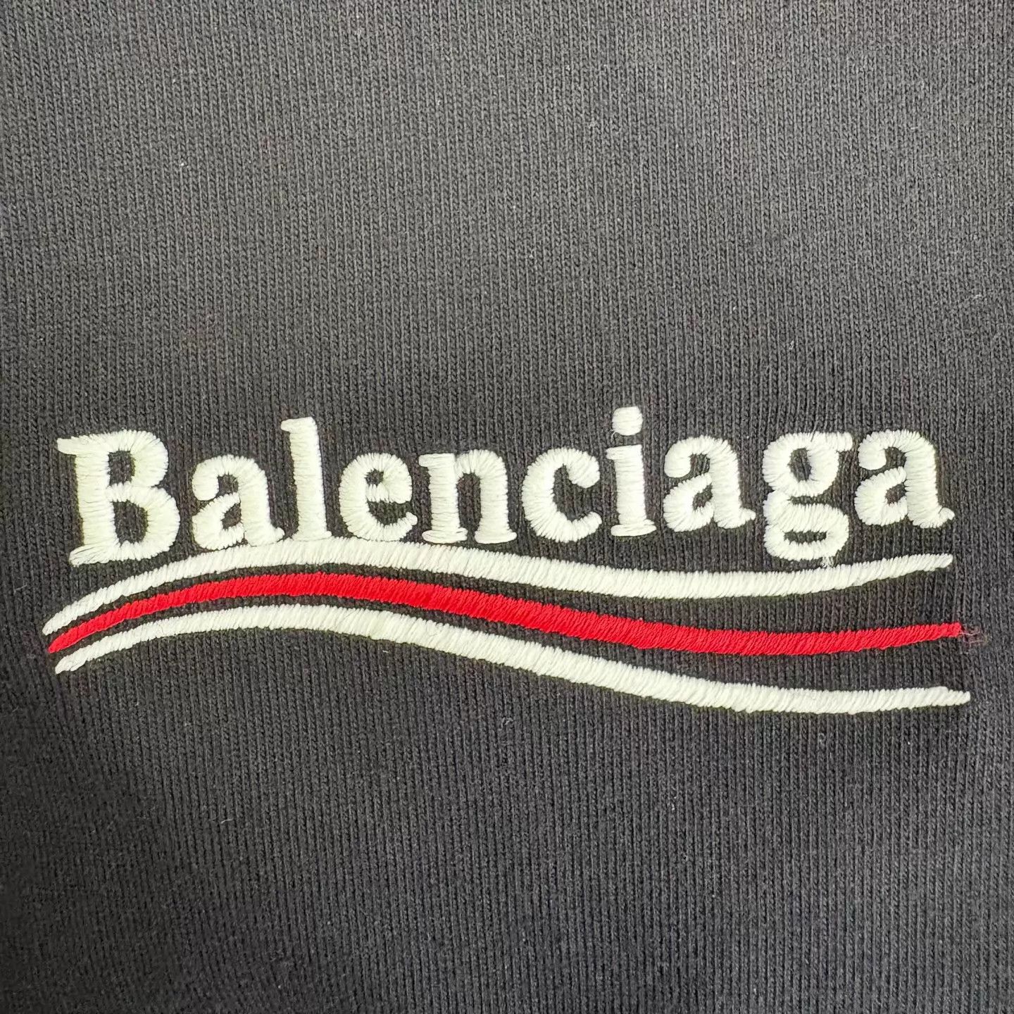 Balenciaga Balenciaga Coke Print Embroidered T-Shirt Black XXS Size US XXS / EU 40 - 6 Thumbnail
