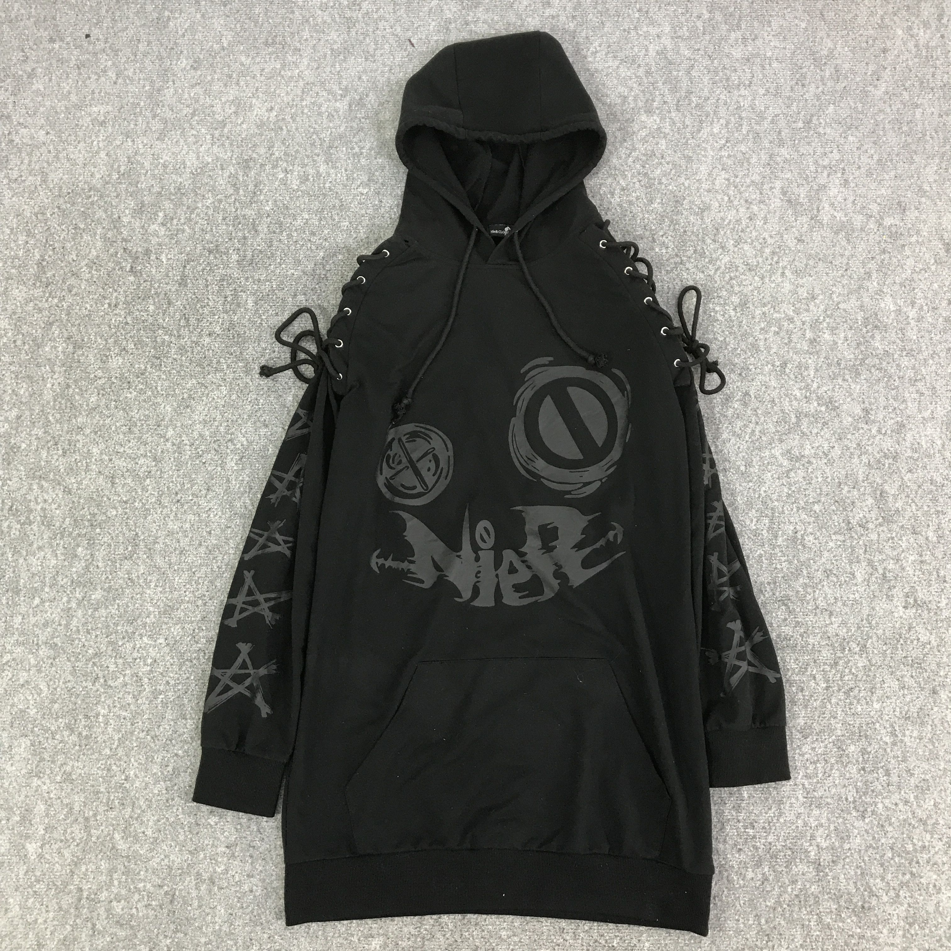 Japanese Brand NIER CLOTHING GOTHIC PUNK HOODIES JACKET K104B3 Size US L / EU 52-54 / 3 - 1 Thumbnail