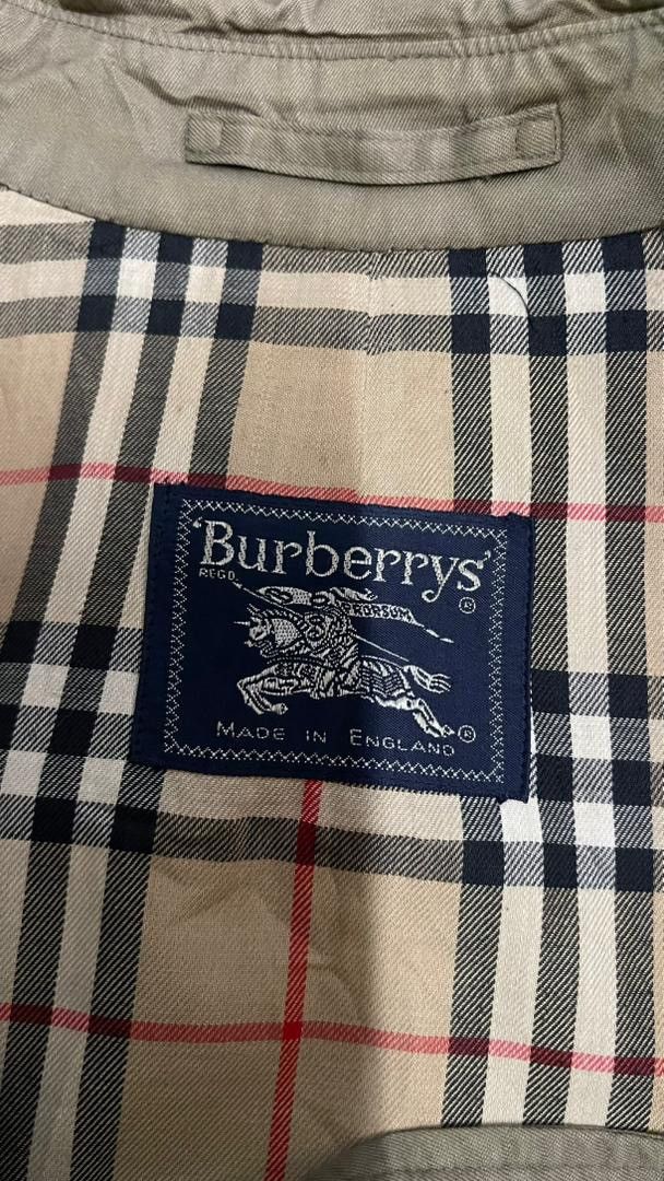 Burberry Vintage Burberrys Trench Coat Made In England Nova Check Size US M / EU 48-50 / 2 - 4 Thumbnail