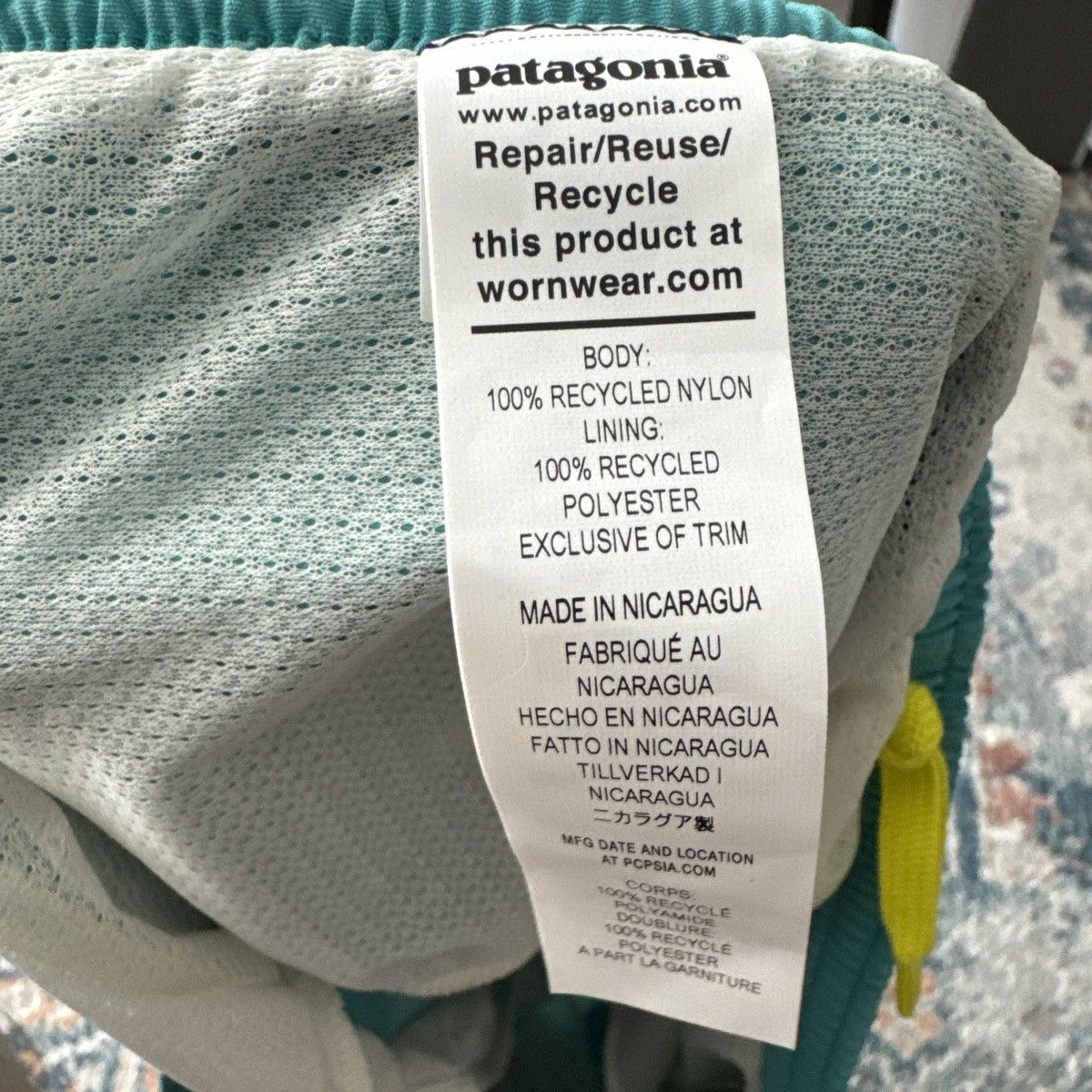 Patagonia Baggies 5 inch - Subtidal Blue Size US 42 / EU 58 - 7 Thumbnail
