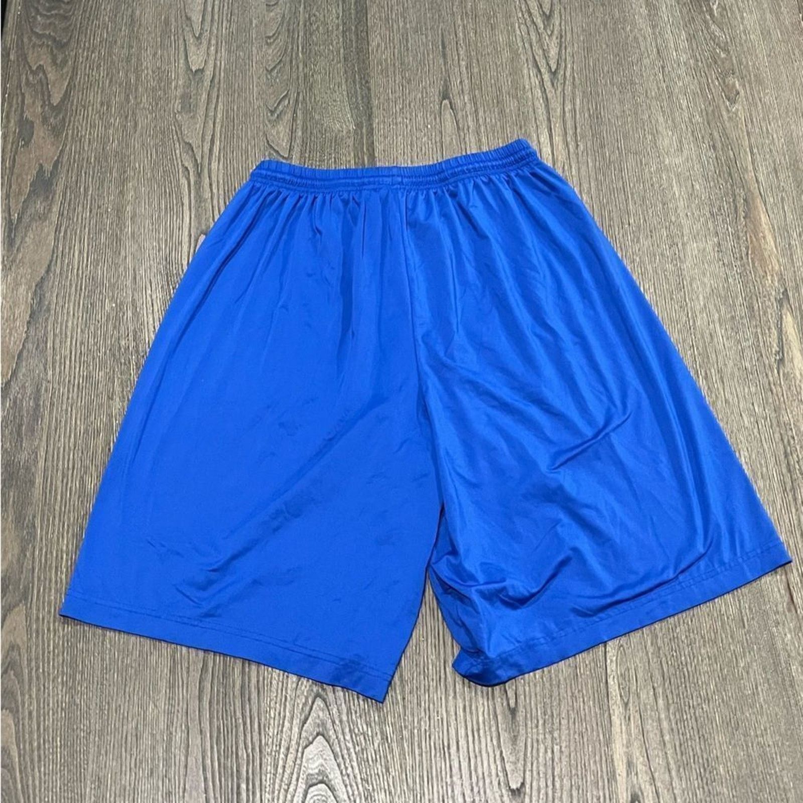 Nike Nike Team Fit-Dry Athletic Basketball Shorts Blue Size M Size US 27 - 4 Thumbnail