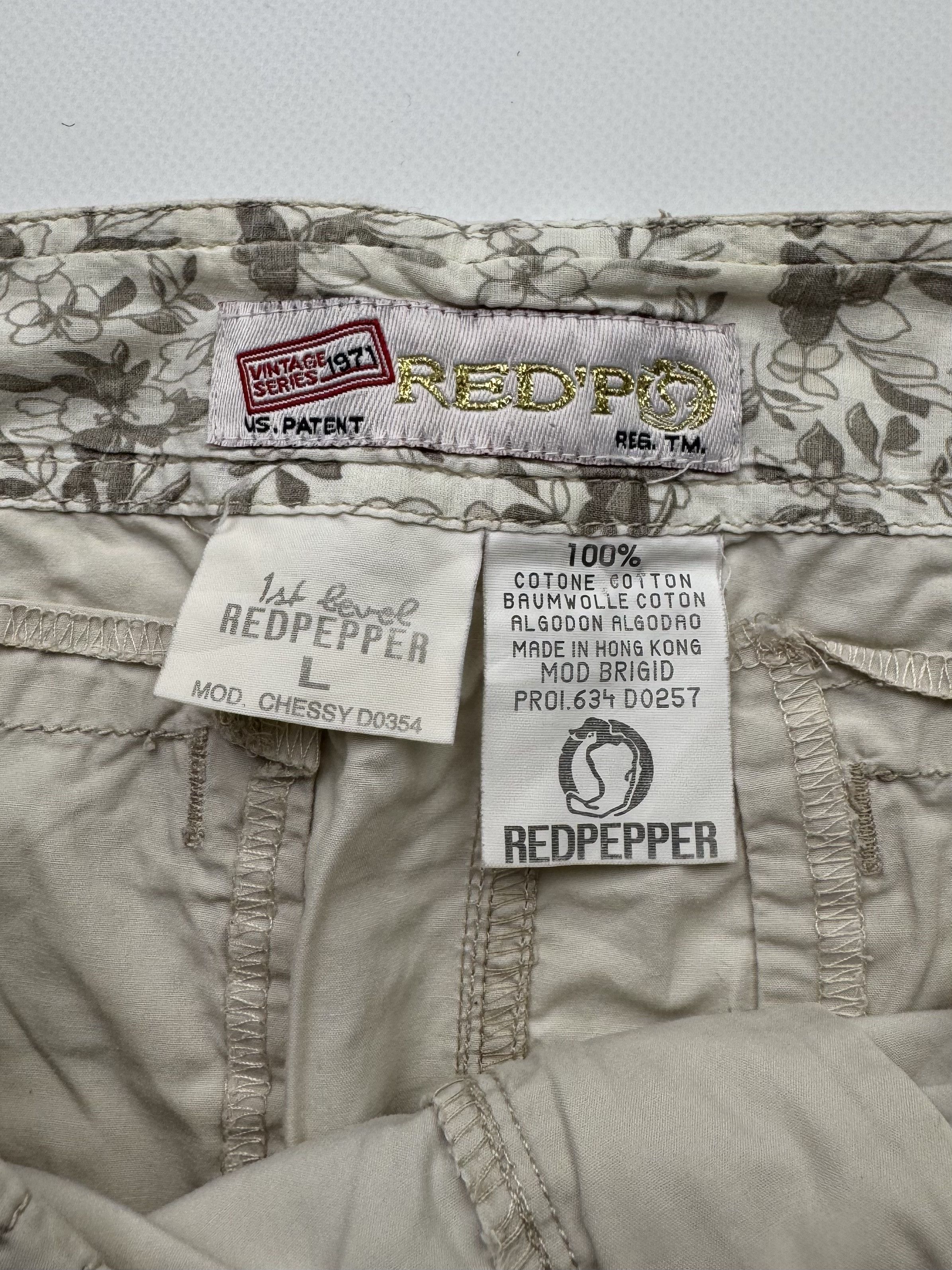 Vintage Vintage Cargo Mini Skirt B319(V307)E2 Size 29" - 4 Thumbnail