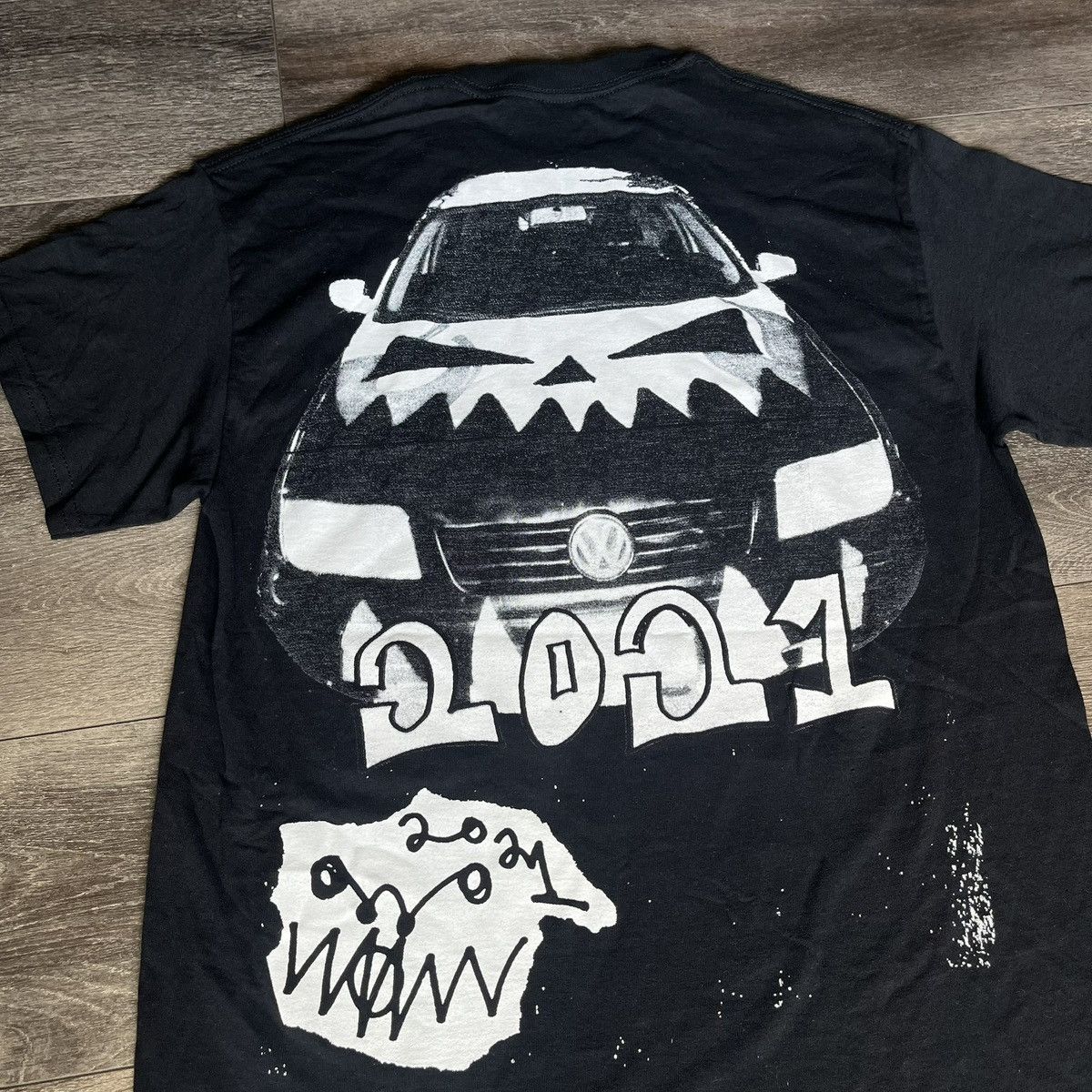 Asspizza Asspizza 2021 Mask Racer Graphic Logo T Shirt Pumpkin Face Size US M / EU 48-50 / 2 - 4 Thumbnail