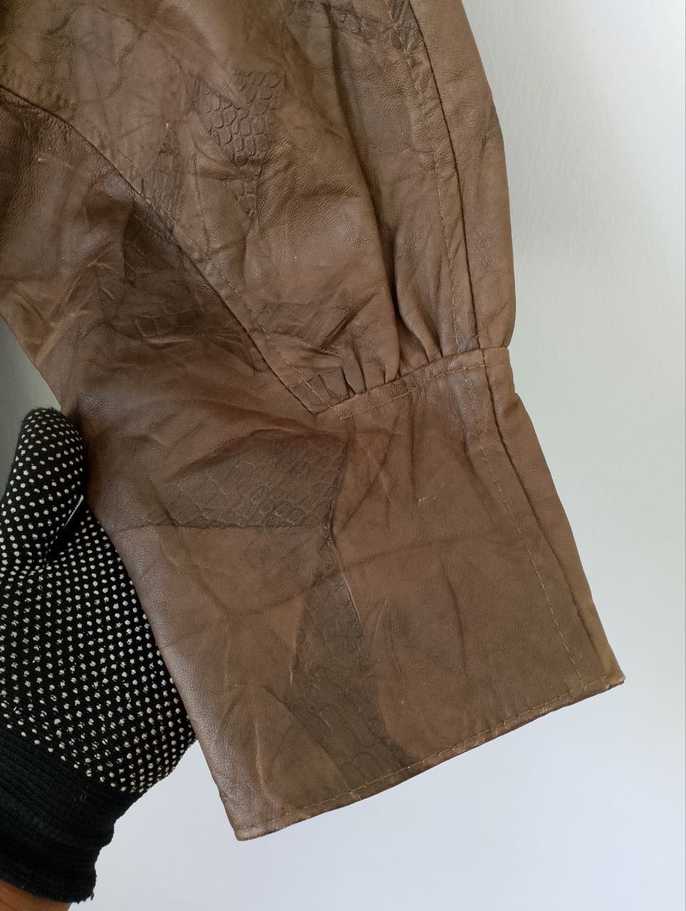 Vera Pelle Vintage VERA PELLE Canadia Echt Leder Real Leather Jacket Size US L / EU 52-54 / 3 - 8 Thumbnail