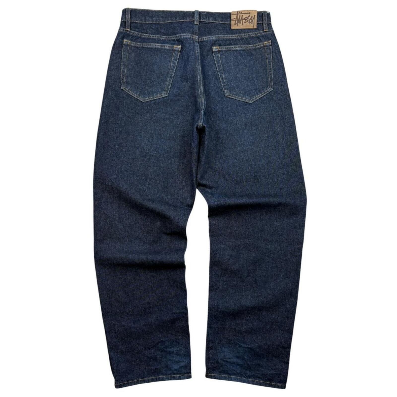 Stussy Stussy Big Ol' Stonewashed Leather Pants | Grailed