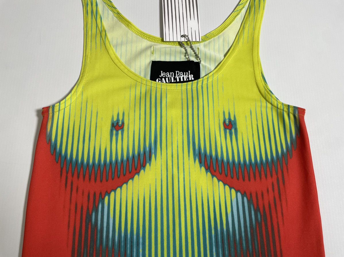 Jean Paul Gaultier × Y/Project S/S 23 Body Map Print Vest Top Size M / US 6-8 / IT 42-44 - 4 Thumbnail