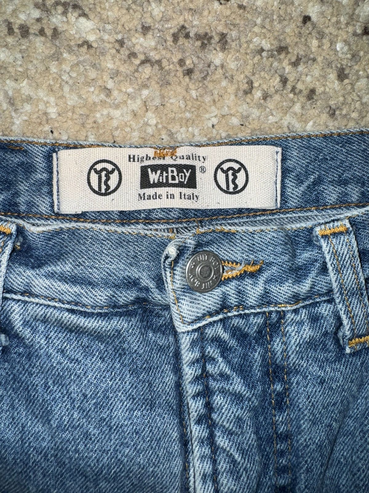 Vintage Vintage Witboy jeans made in Italy 90s Size US 33 - 5 Thumbnail