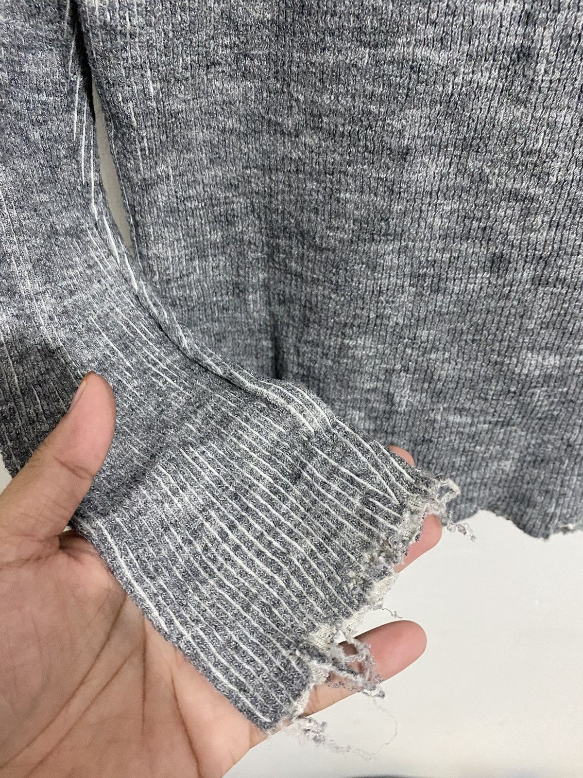 If Six Was Nine Ccoltong japanese distressed knitwear isseymiyake styled Size US S / EU 44-46 / 1 - 6 Thumbnail