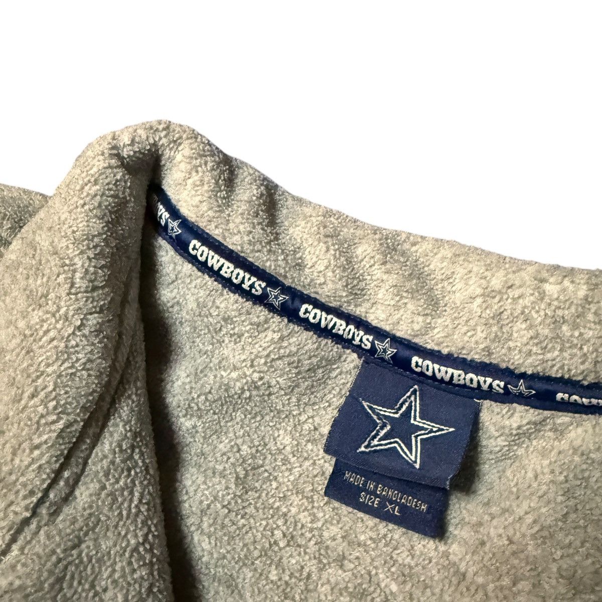 NFL × Vintage Vintage Y2K Dallas Cowboys Embroidered 1/4 Sweatshirt Size US XL / EU 56 / 4 - 14 Thumbnail