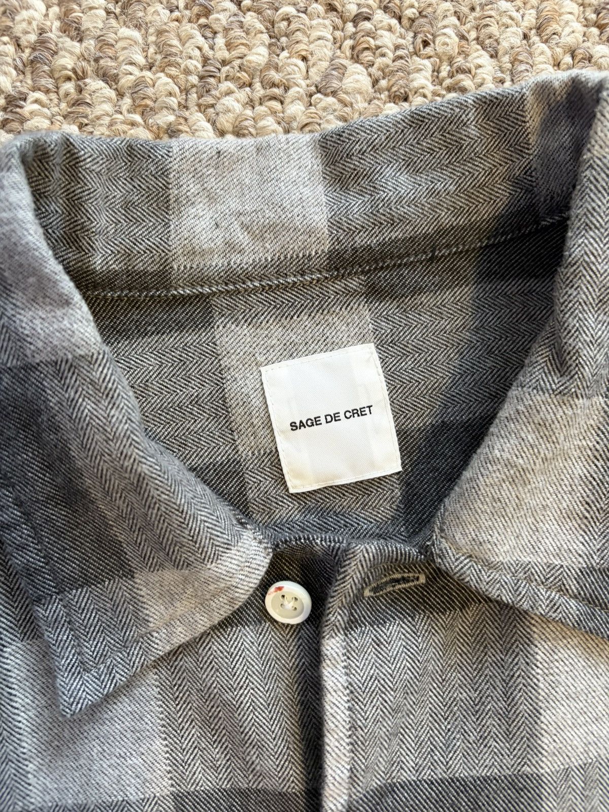 Sage De Cret CO/WO Flannel Check Size US M / EU 48-50 / 2 - 3 Thumbnail