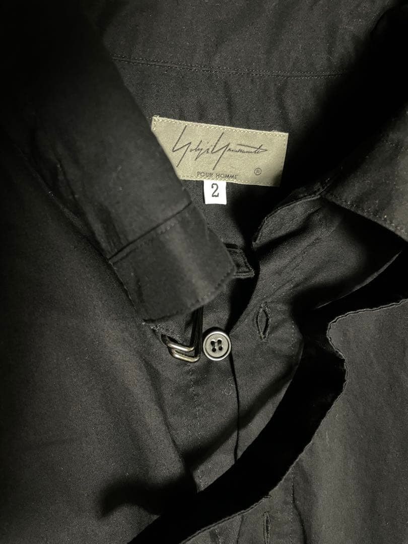Yohji Yamamoto Yohji Yamamoto POUR HOMME HW-B18-007 Shirt Size US M / EU 48-50 / 2 - 2 Thumbnail