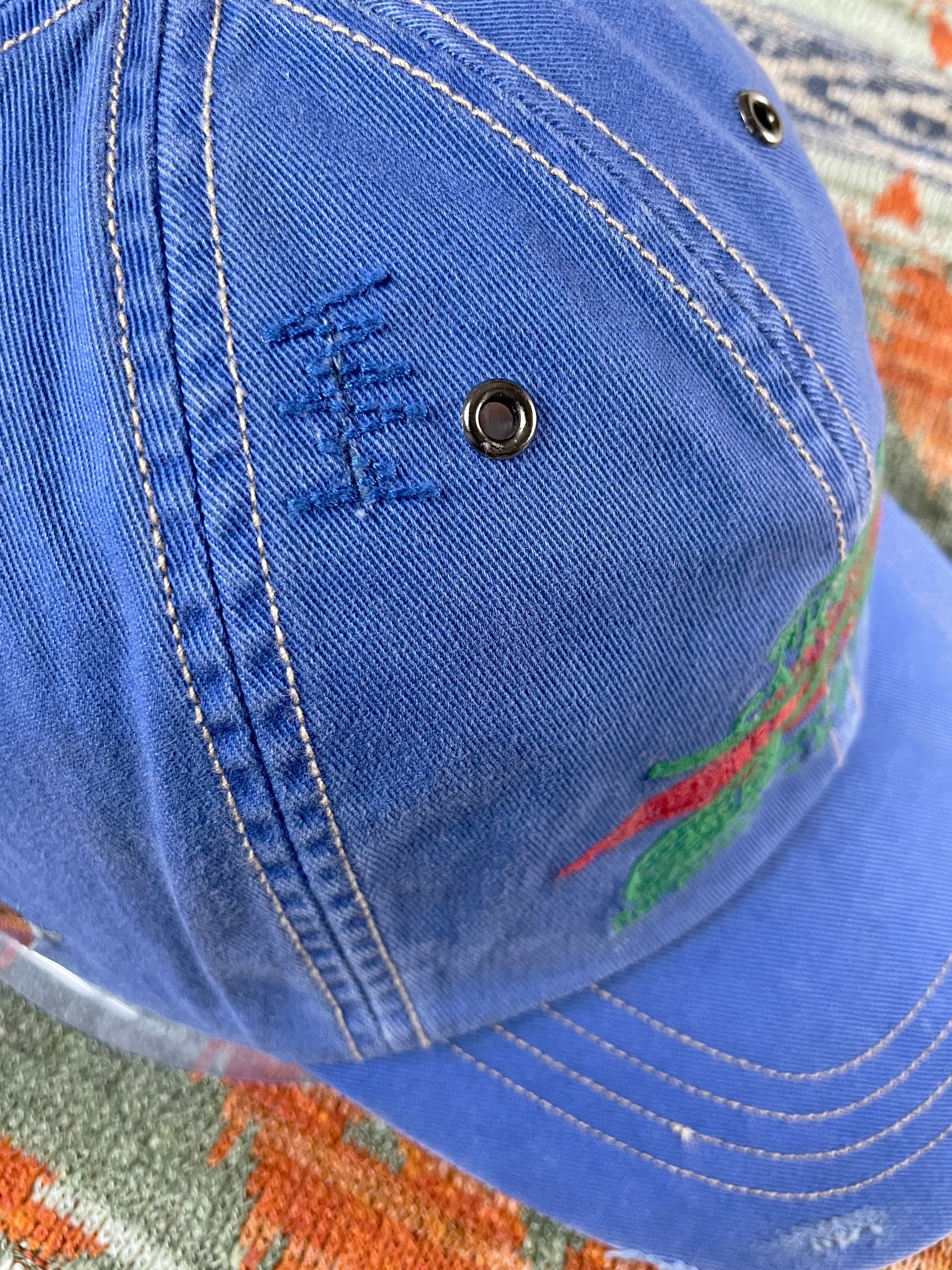 Polo Ralph Lauren Polo Ralph Lauren Leather Baseball Hat Cap Size ONE SIZE - 5 Thumbnail