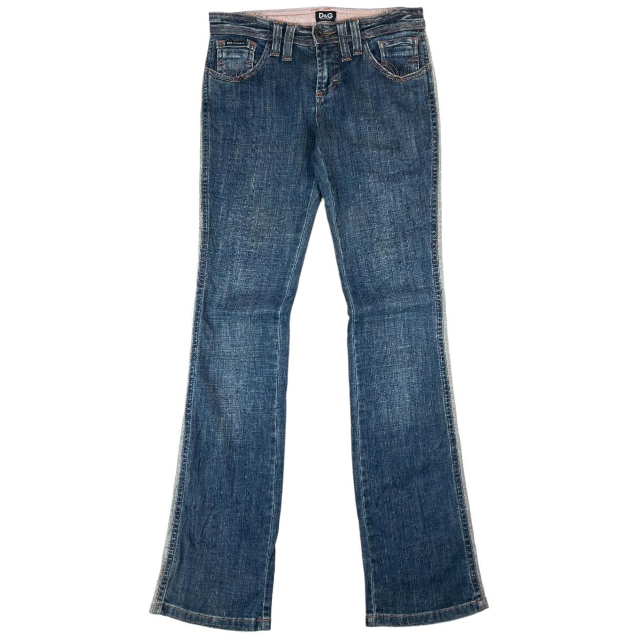 Dolce & Gabbana Vintage Dolce & Gabbana Embroidered Bootcut Jeans Size W28 Size 28" / US 6 / IT 42 - 3 Thumbnail