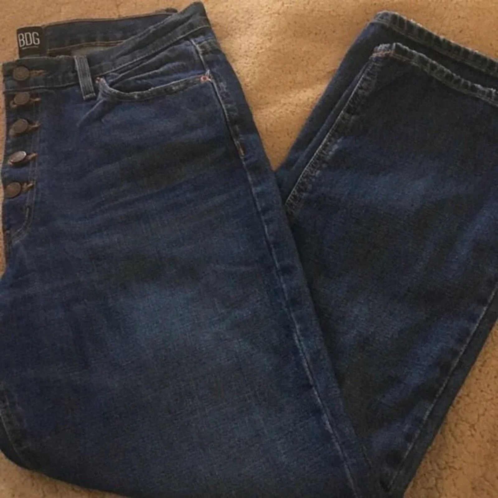 Bdg BDG button fly jeans by Urban Outfitters, size 30 Size 30" / US 8 / IT 44 - 1 Thumbnail
