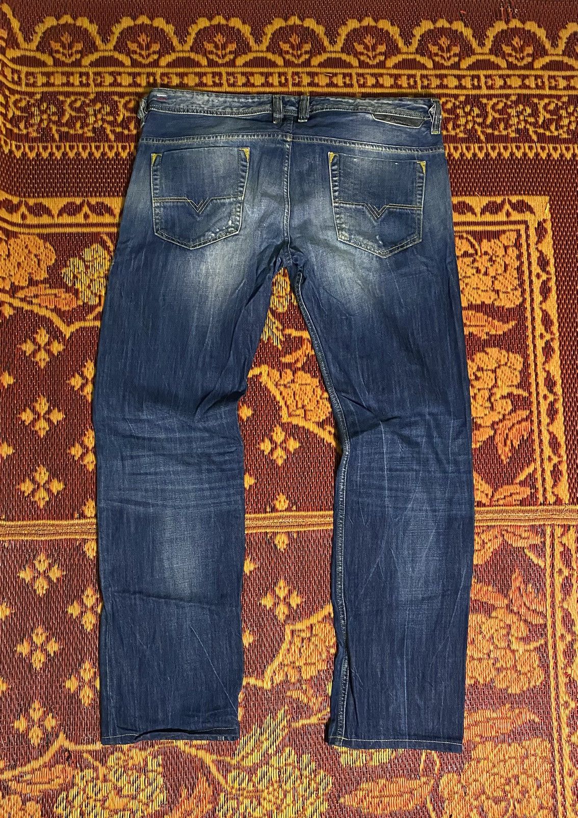Diesel Diesel Distressed Straight Jeans Size US 38 / EU 54 - 3 Thumbnail