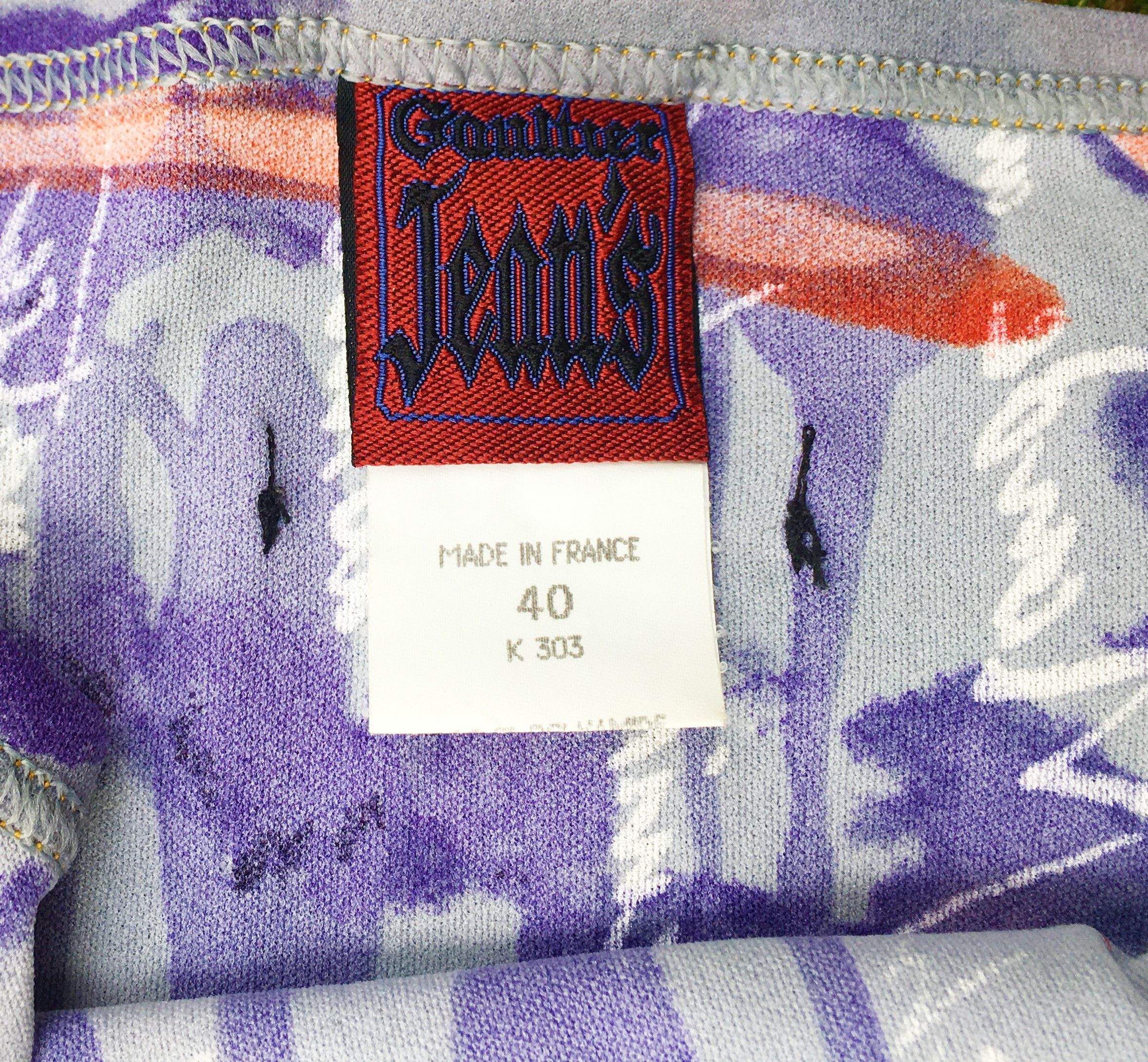 Jean Paul Gaultier Jean Paul Gaultier JPG 1997 Fashion & Cuture Japanese Dress Size L / US 10 / IT 46 - 8 Thumbnail