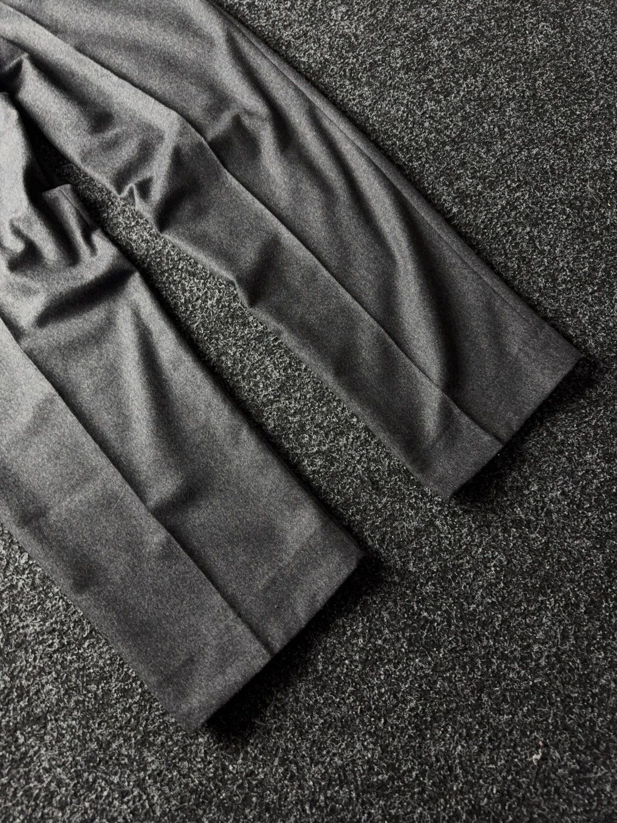 Designer Retro Japanese Minimalist Wool Trousers Issey Miyake Style Size US 35 - 7 Thumbnail