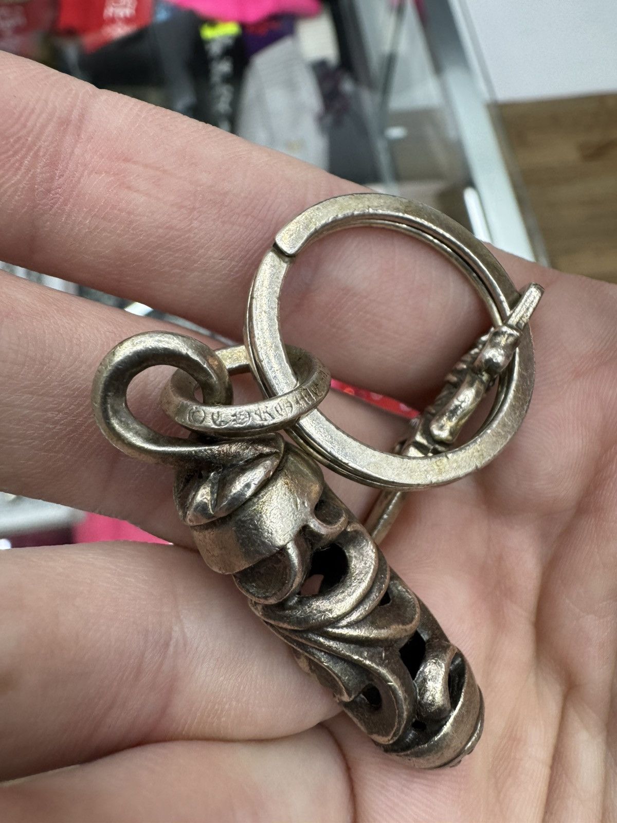 Chrome Hearts Chrome Hearts Dagger + Roller Keychain Size ONE SIZE - 6 Thumbnail