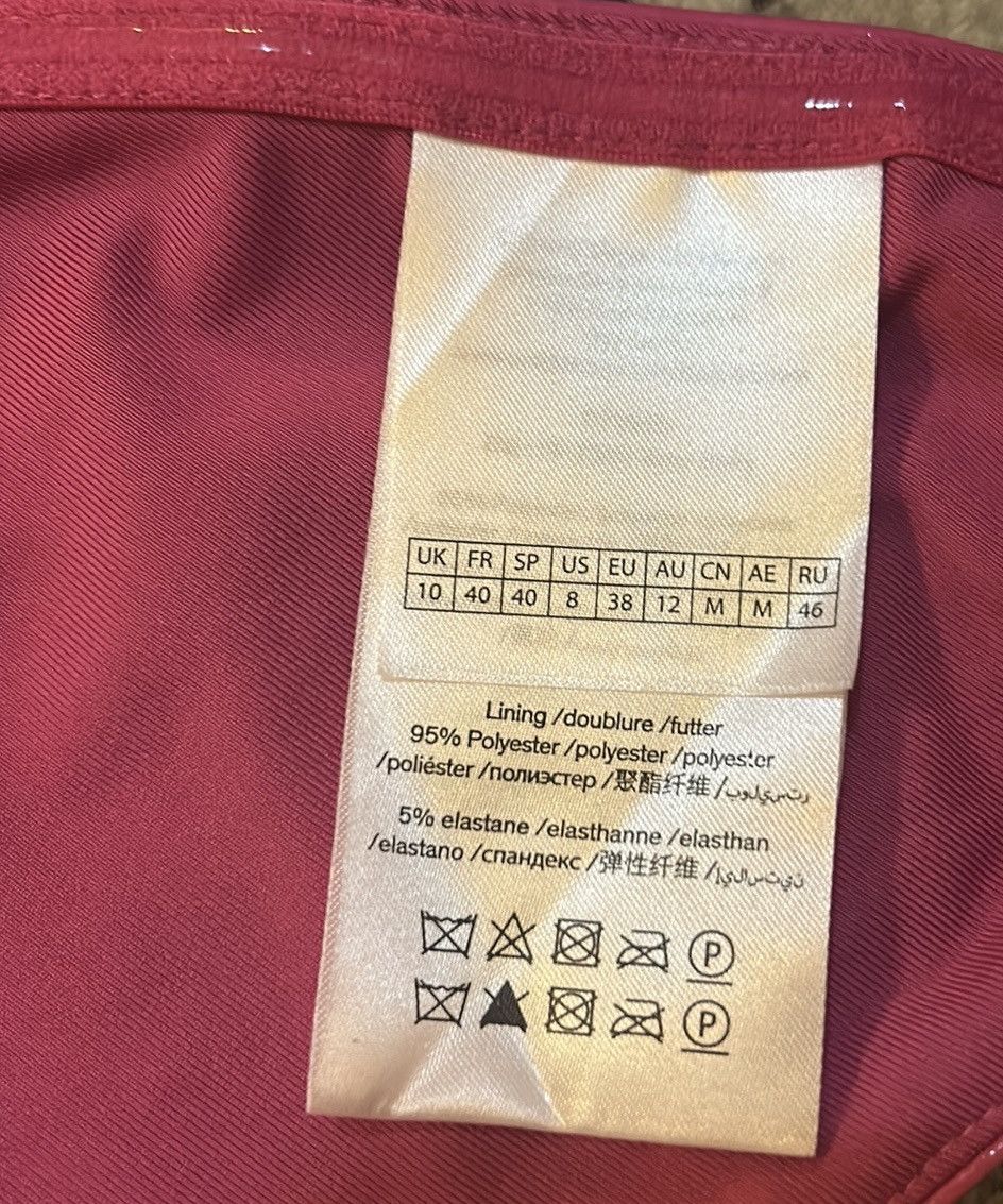 ROTATE Rotate Birger Christensen Angie Cropped Coated Top Size M / US 6-8 / IT 42-44 - 7 Thumbnail