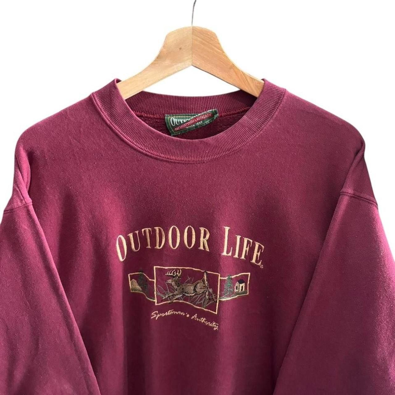 Vintage Vintage outdoor life sweatshirt size: L Size US L / EU 52-54 / 3 - 5 Thumbnail
