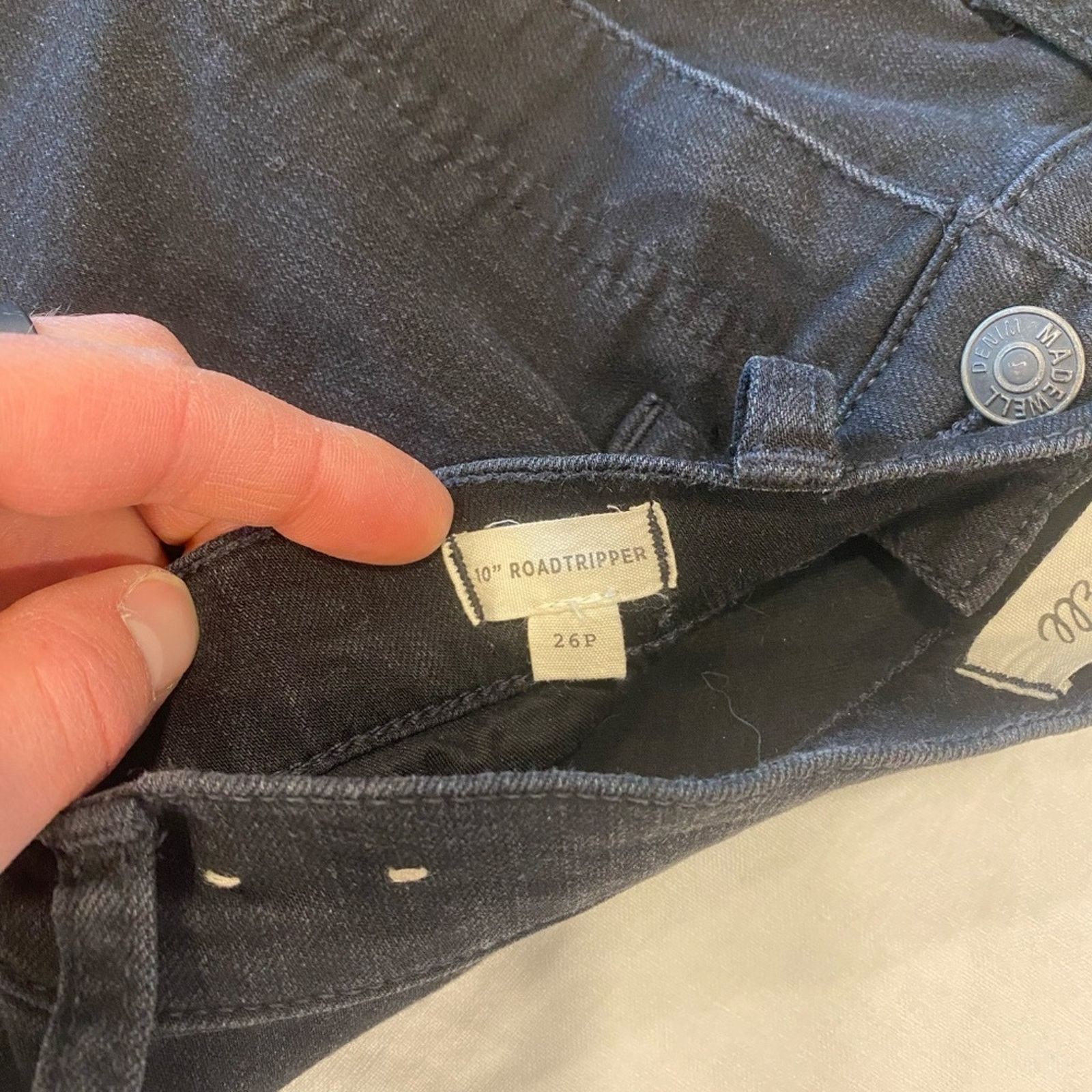Madewell Madewell Women's 10" Roadtripper Soft Distressed Jeans - 26P Size 26" / US 2 / IT 38 - 6 Thumbnail