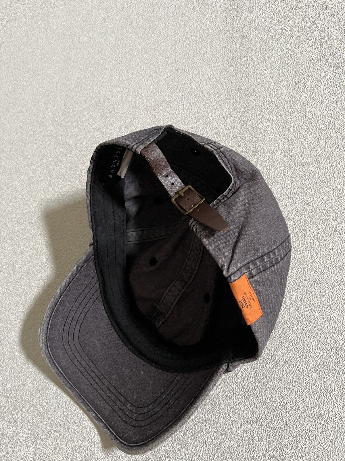 Madness Madness Washed Aging 6 Panel Cap Size ONE SIZE - 7 Thumbnail