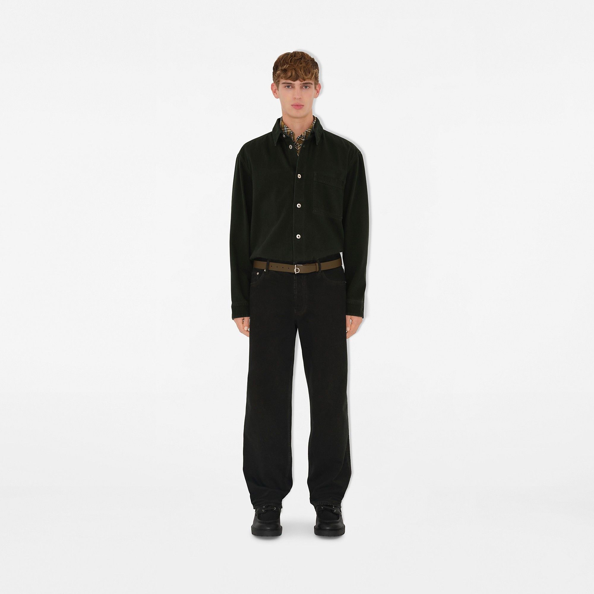Burberry o1w1db10326 Regular Fit Jeans in Black Size US 30 / EU 46 - 2 Thumbnail