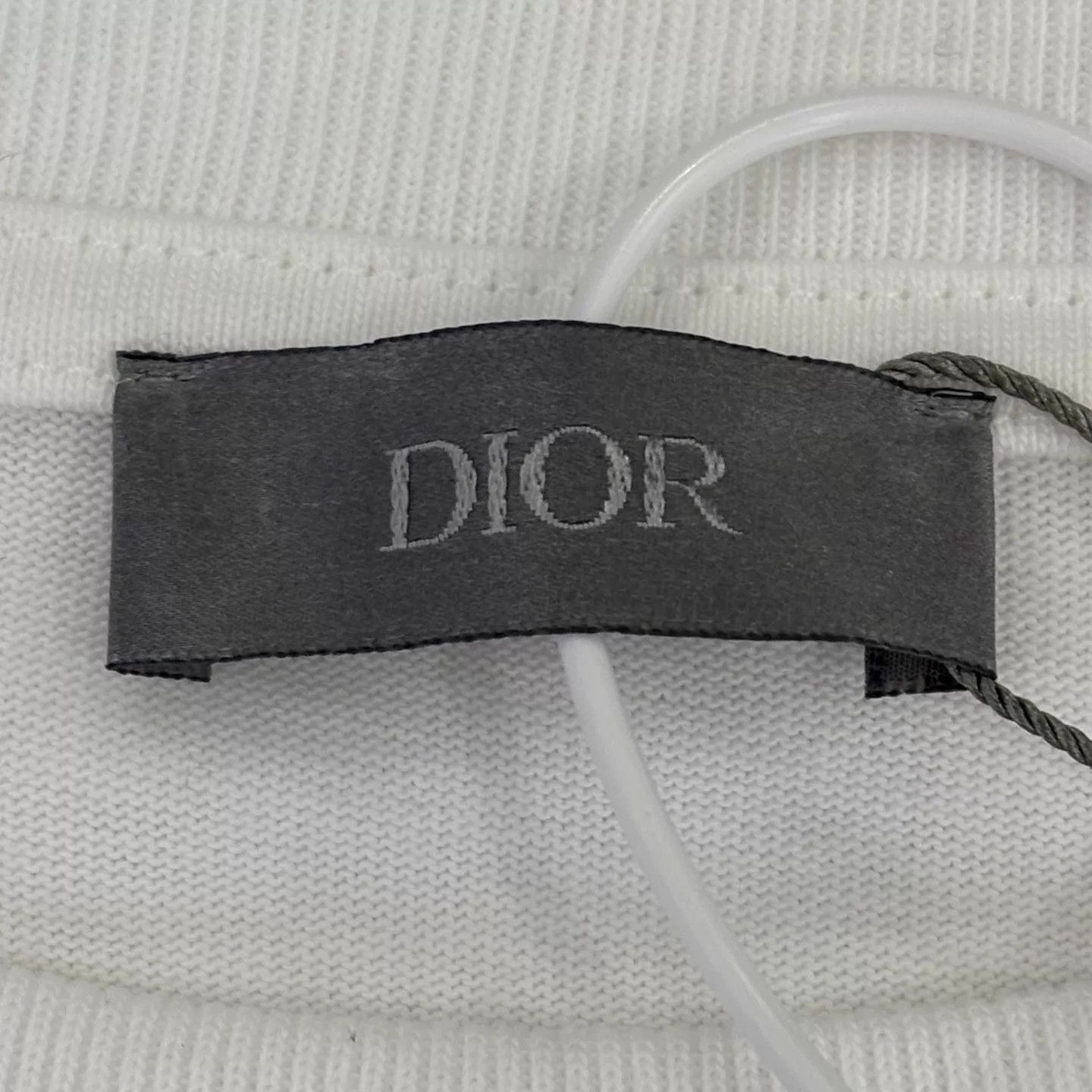 Dior DIOR Embroidered Logo Badge Short Sleeve T-Shirt Size L / US 10 / IT 46 - 3 Thumbnail