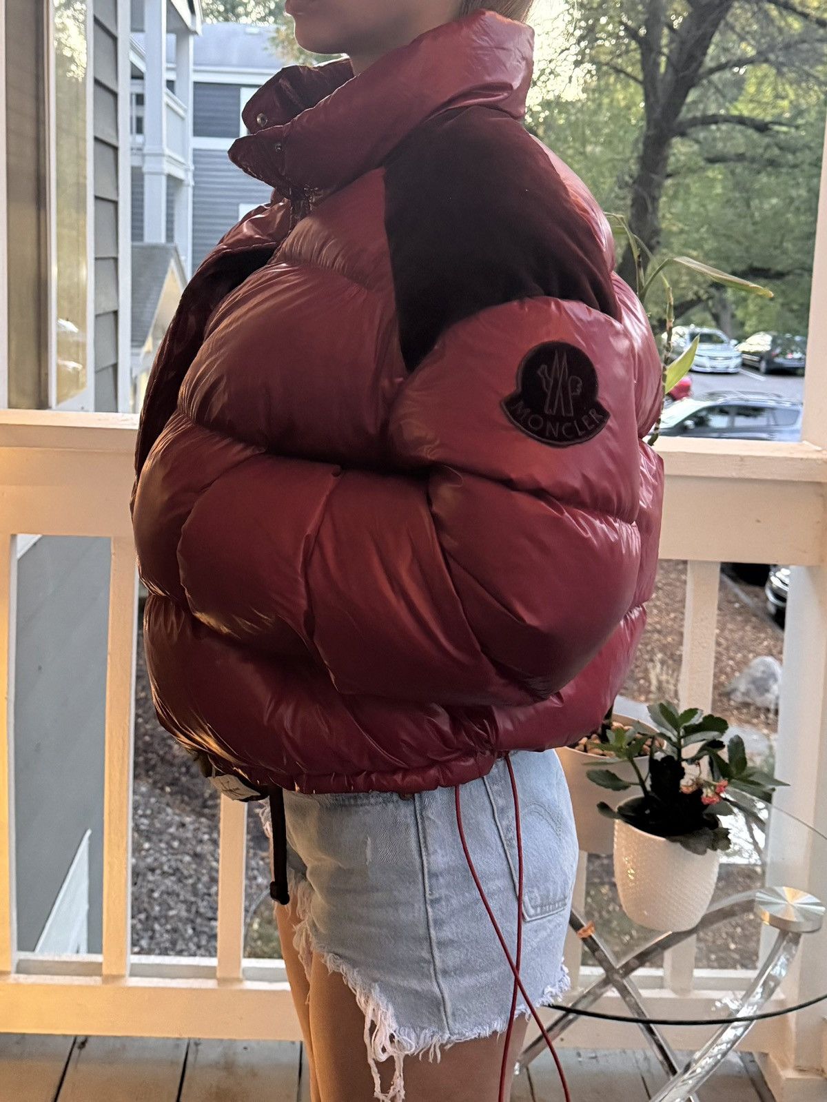 Moncler Moncler down jacket chouette puffer woman Size M / US 6-8 / IT 42-44 - 11 Thumbnail