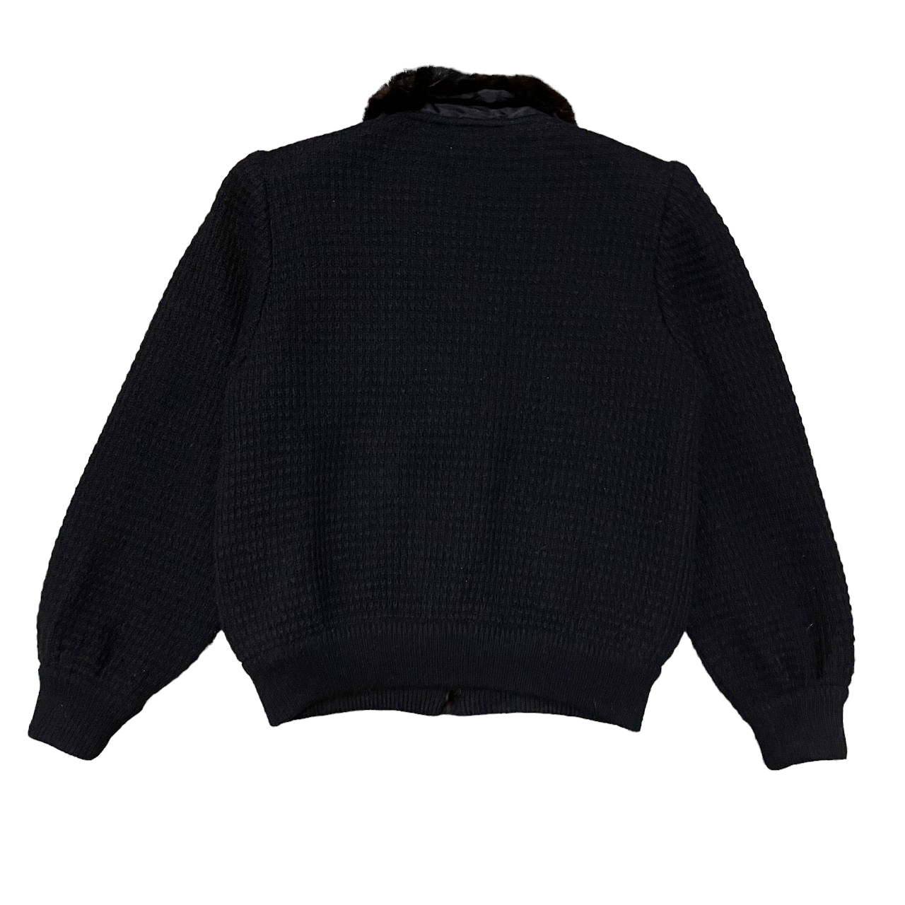 Issey Miyake Vintage Avagolf Wool Fur Baby Lamb Jacket Size US M / EU 48-50 / 2 - 12 Thumbnail