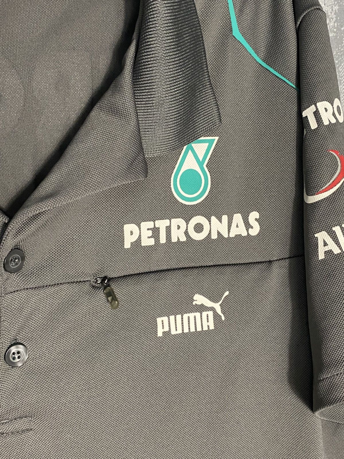 Formula 1 × Mercedes-Benz × Puma Mercedes AMG Petronas Puma T-shirt Formula One Pirelli Size US L / EU 52-54 / 3 - 7 Thumbnail