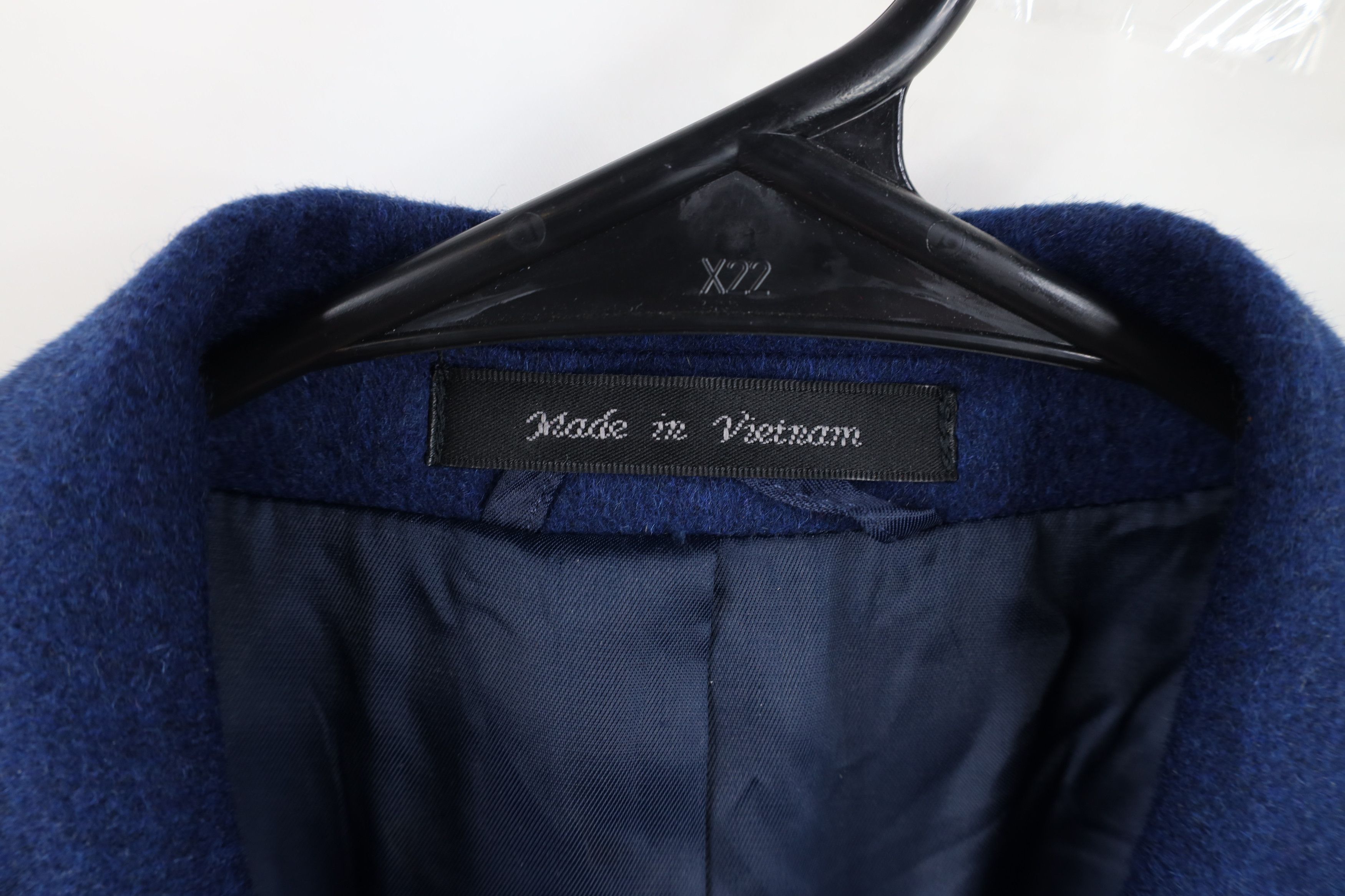Ralph Lauren Ralph Lauren Silk Cashmere Suit Coat Blazer Jacket Blue Size US XL / EU 56 / 4 - 5 Thumbnail