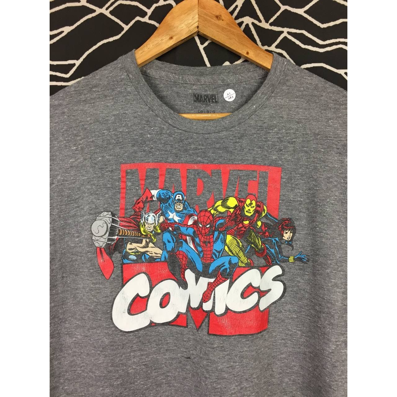 Marvel Comics Marvel Comics Super Heroes Graphic Cartoon Tee Size US L / EU 52-54 / 3 - 3 Thumbnail