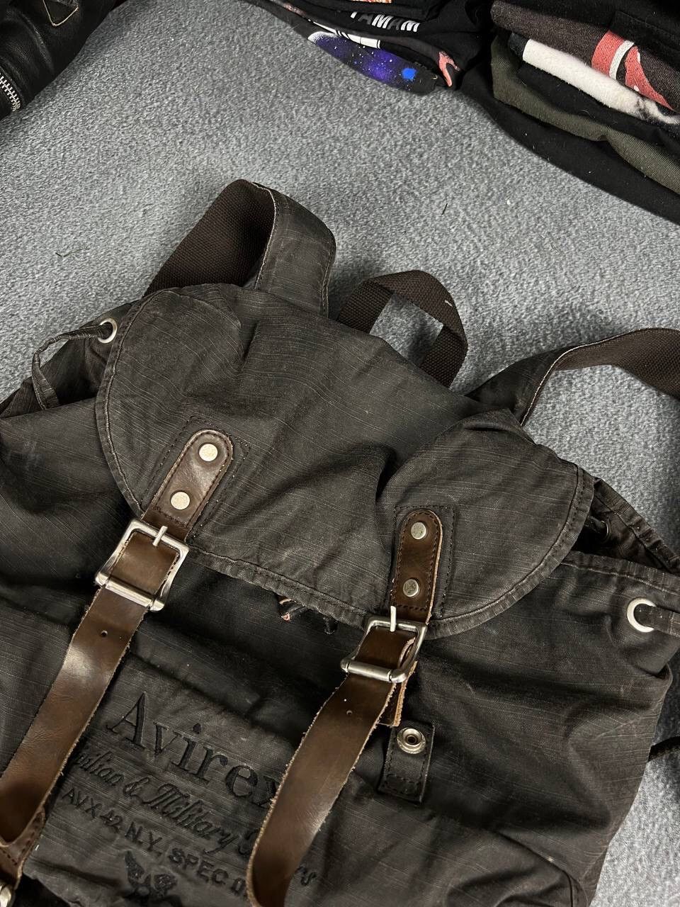 Avirex Vintage AVIREX USA military backpack Size ONE SIZE - 3 Thumbnail
