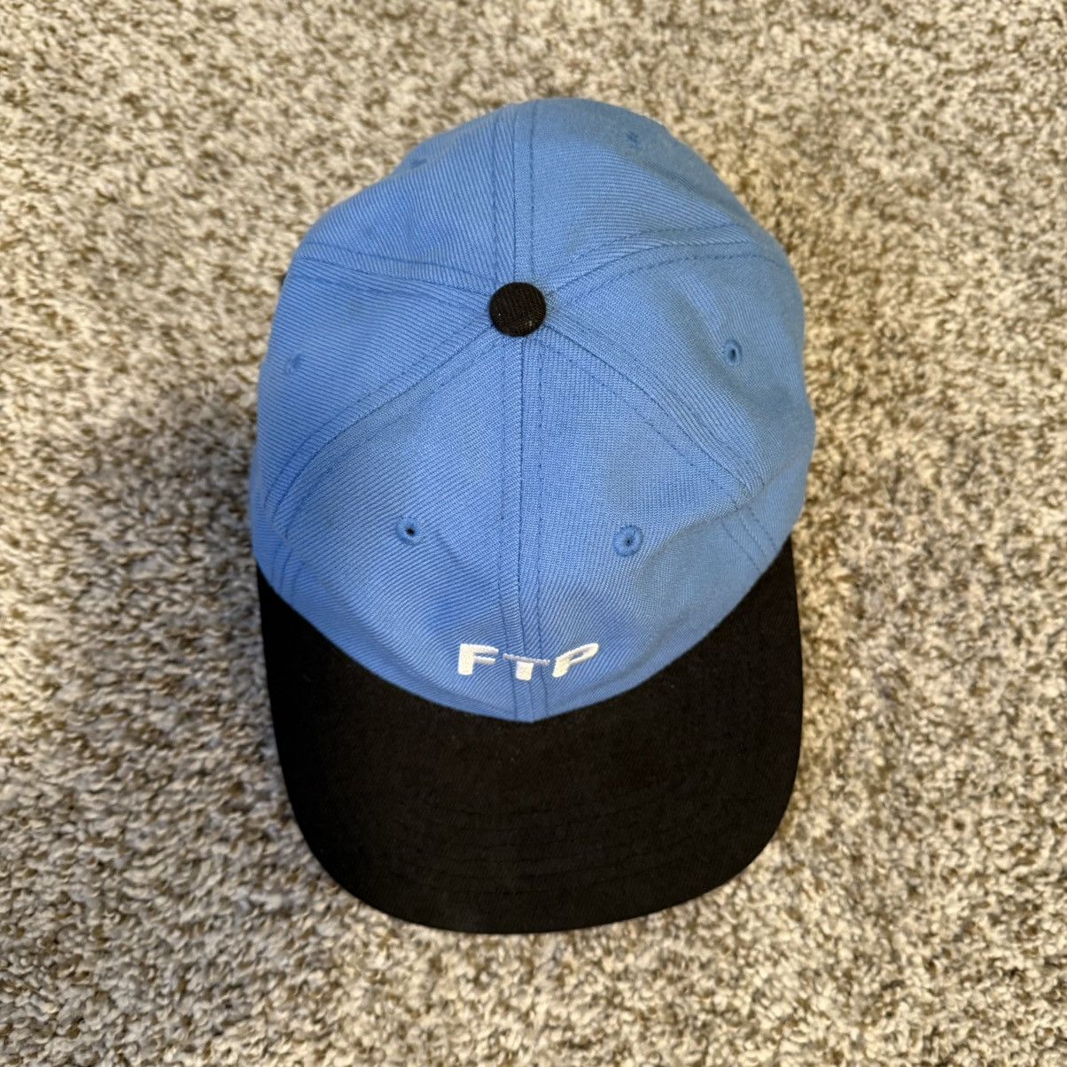 Fuck The Population FTP 6 panel hat blue and black Size ONE SIZE - 4 Thumbnail