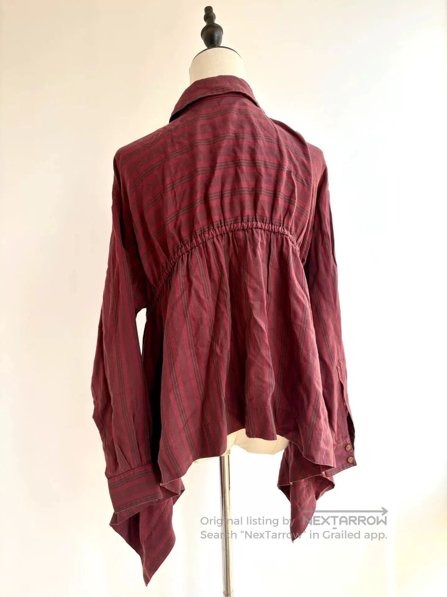 Vivienne Westwood vivienne westwood red striped asymmetrical shirt. Size M / US 6-8 / IT 42-44 - 4 Thumbnail