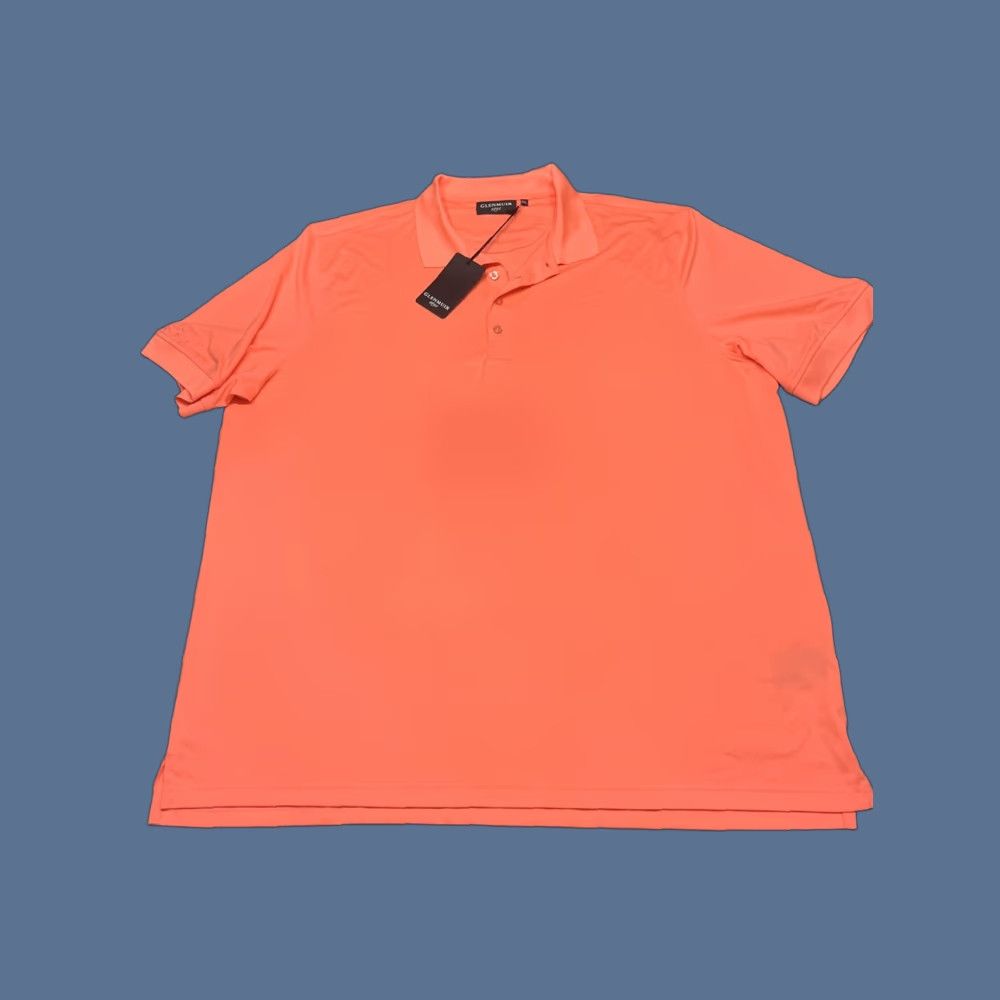 Vintage Glenmuir 1891 Mens XXL Golf Polo Shirt Short Sleeve Orange Performance Wicking Polo Shirt Mens Size US XXL / EU 58 / 5 - 1 Thumbnail