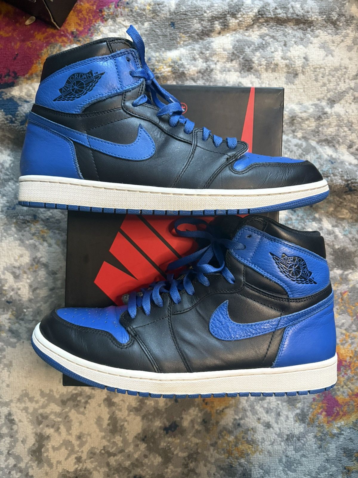 Jordan Brand Air Jordan Retro 1 Royal 2017 size 11.5 Size US 11.5 / EU 44-45 - 1 Thumbnail