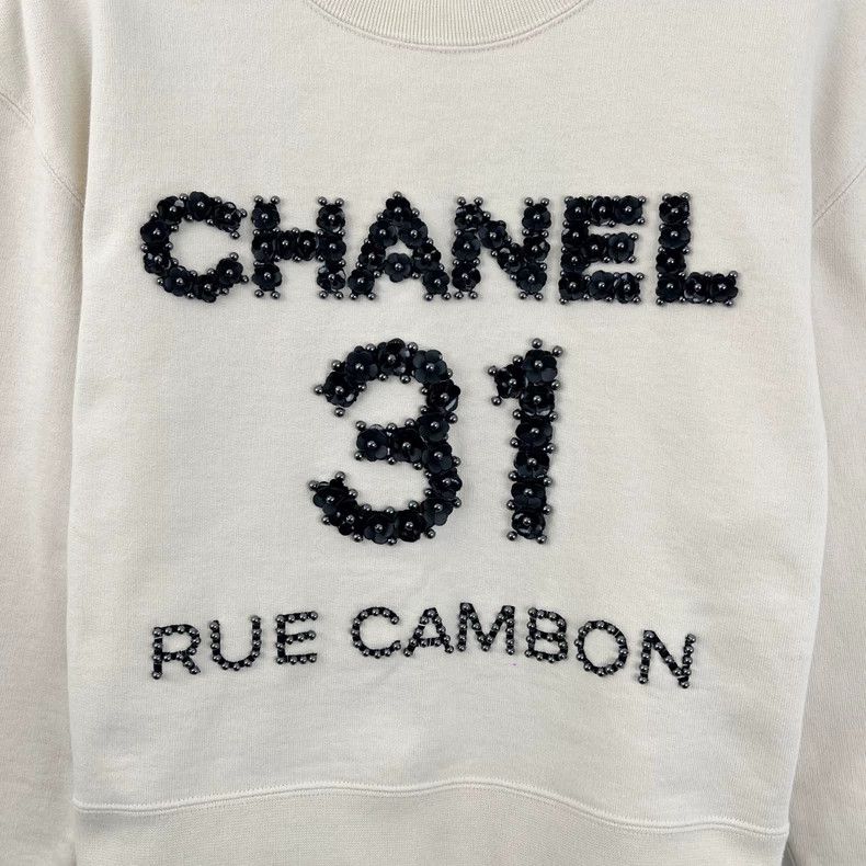 Chanel Chanel Handicraft workshop series alphabet camellia stud b Size XS / US 0-2 / IT 36-38 - 4 Thumbnail