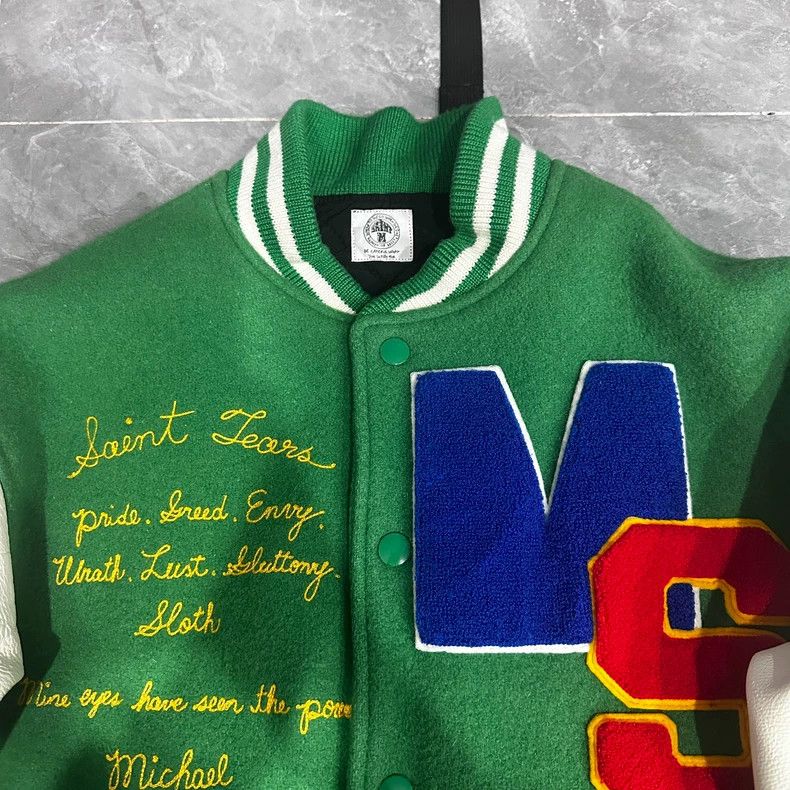 Saint Michael Saint Michael Graffiti cross on the ground sleeve baseball Size US S / EU 44-46 / 1 - 4 Thumbnail