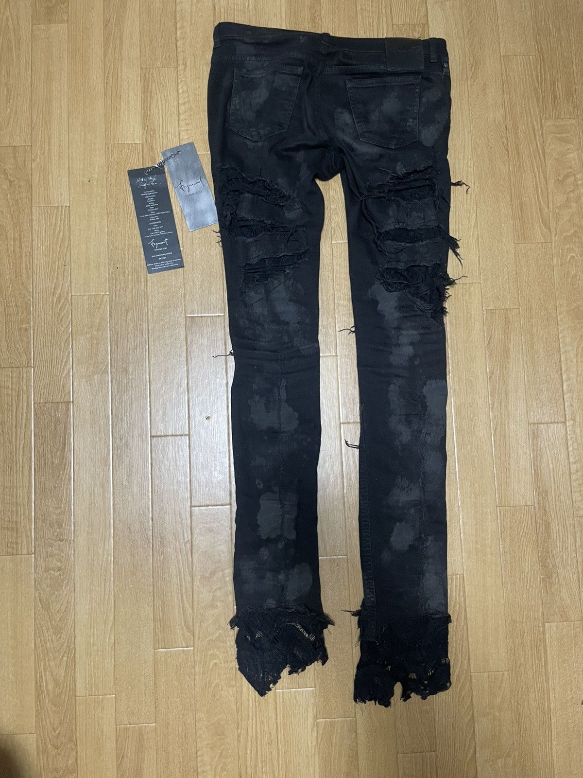 Fagassent Toshiki Aoki fagassent denim pants Size 26" / US 2 / IT 38 - 2 Thumbnail