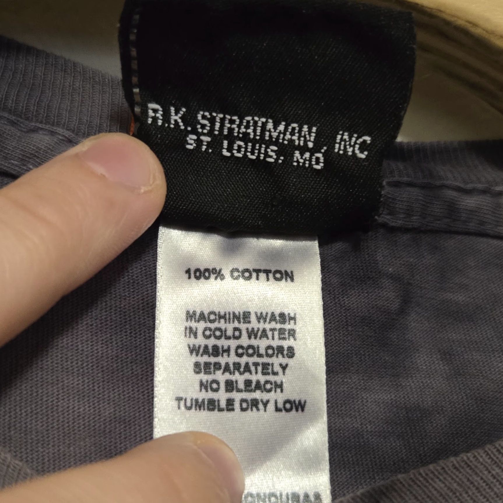 Harley Davidson Harley-Davidson T-Shirt Men Regular Size L Gray Tie Dye 2000-2009 Motorcycle Biker Shirt Size US L / EU 52-54 / 3 - 7 Thumbnail