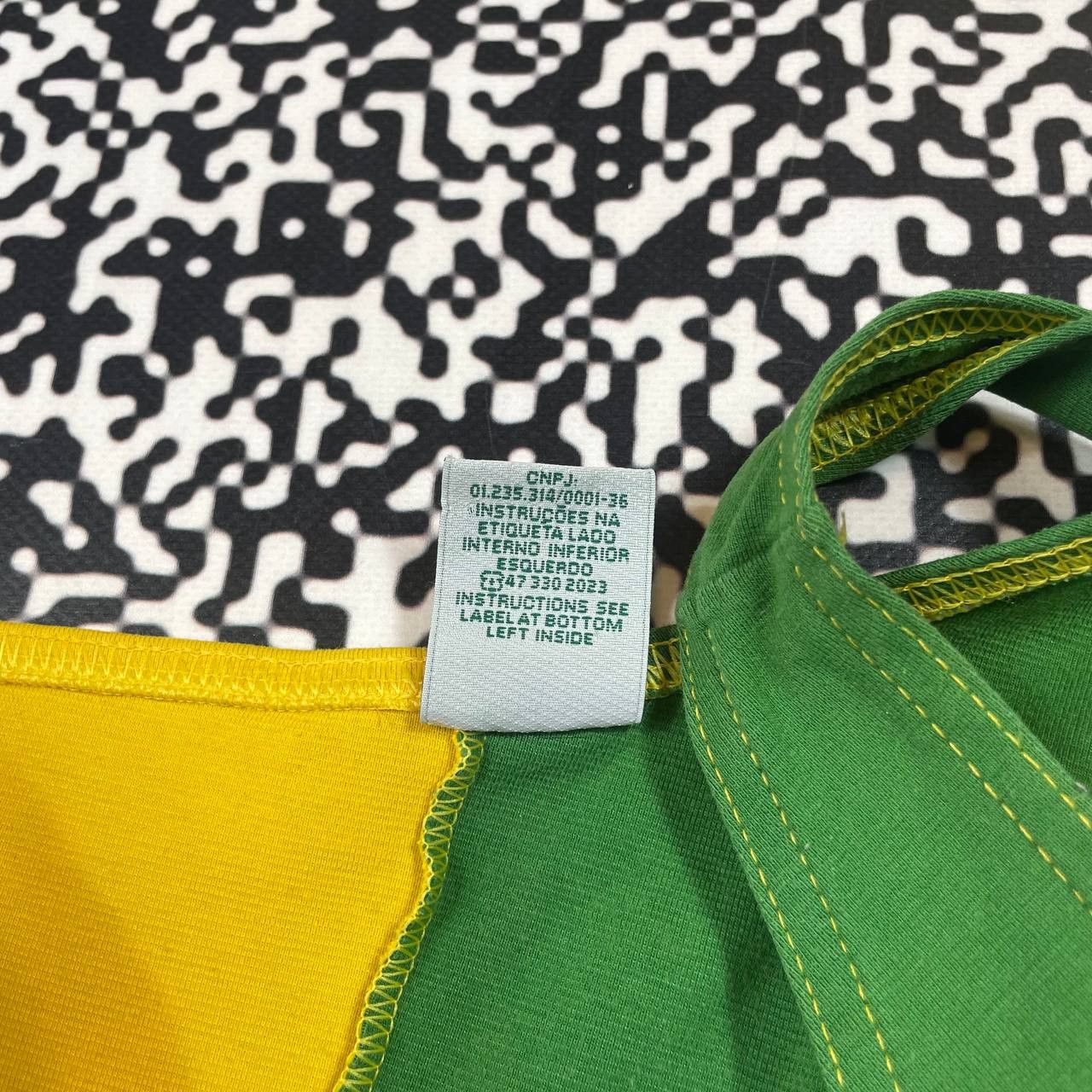 Vintage Vintage Y2K Brasil Retro Soccer Style Tank Top Blokecore Size M / US 6-8 / IT 42-44 - 10 Thumbnail