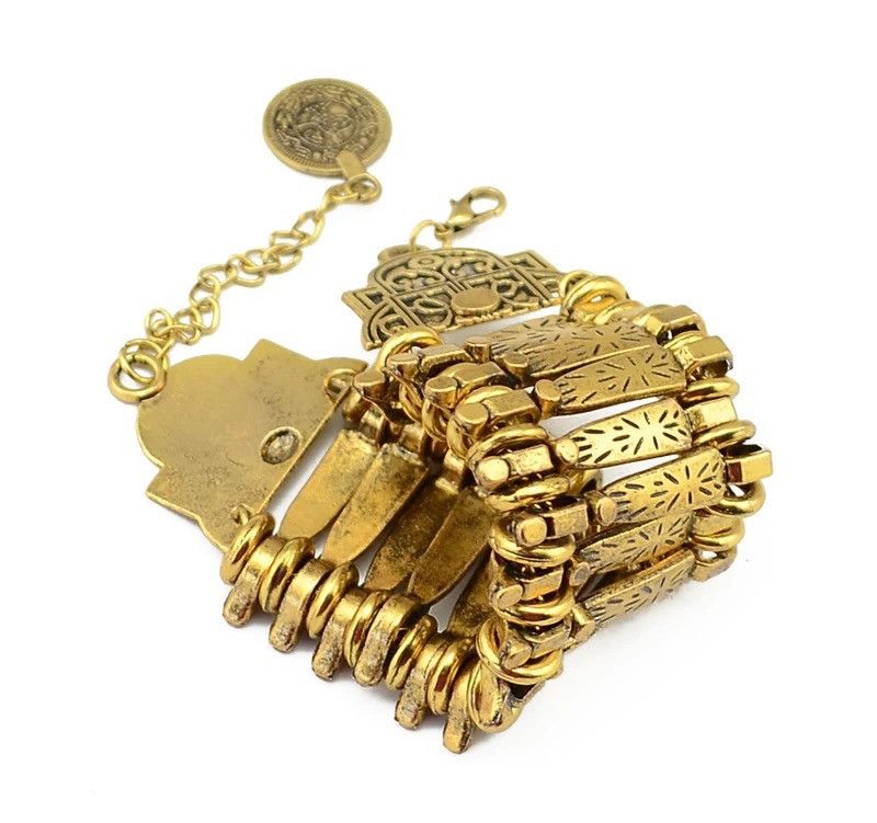 Jewelry × Sterling Silver Boho Multilayer Adjustable Bracelet Size ONE SIZE - 3 Thumbnail