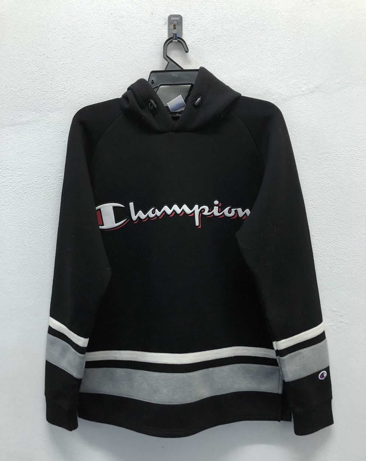 Champion Vintage Champion Big Logo Hoodie Size US L / EU 52-54 / 3 - 1 Thumbnail