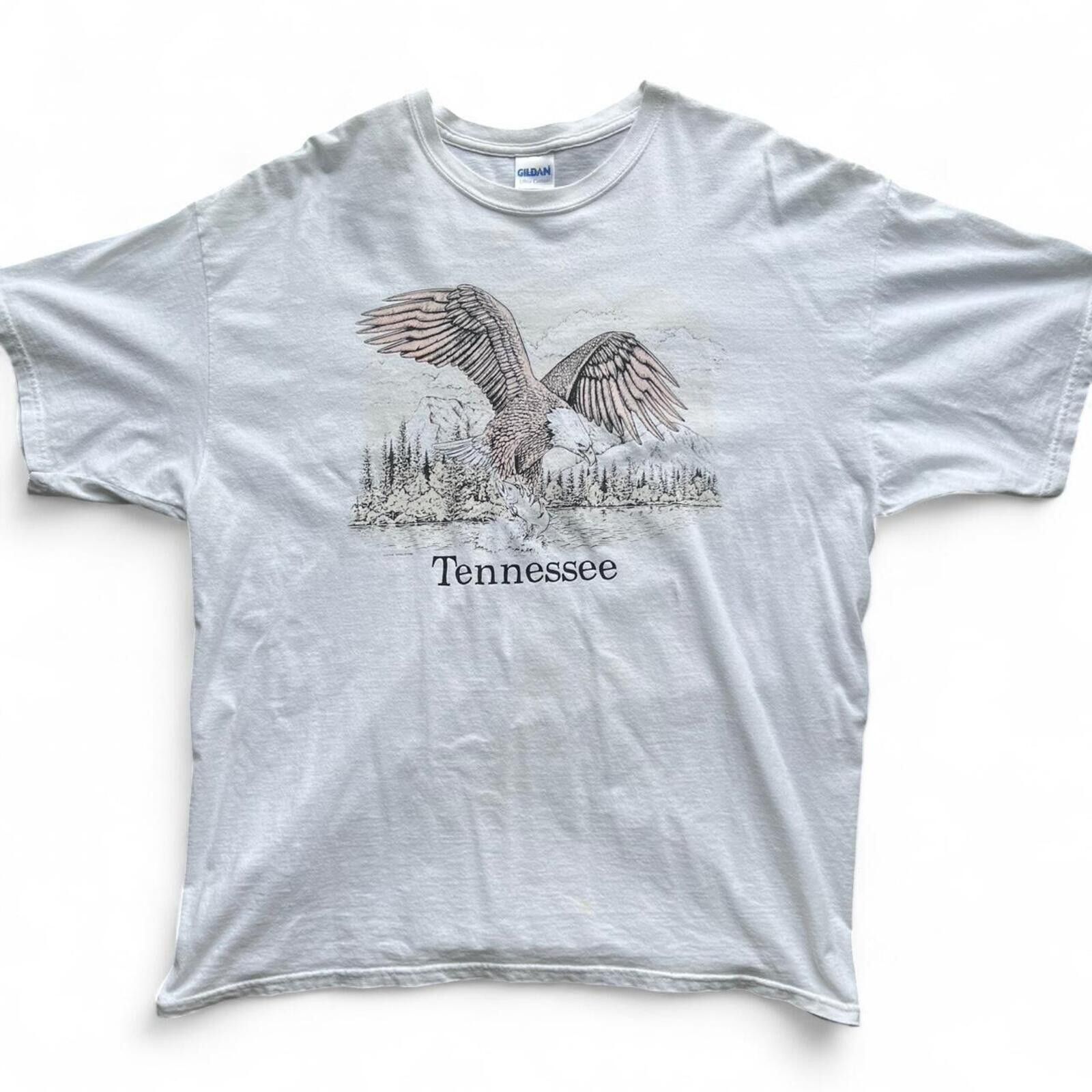 Gildan Wayne Welpton Tennessee Wildlife Hunting Eagle Graphic Shirt Size US L / EU 52-54 / 3 - 1 Thumbnail